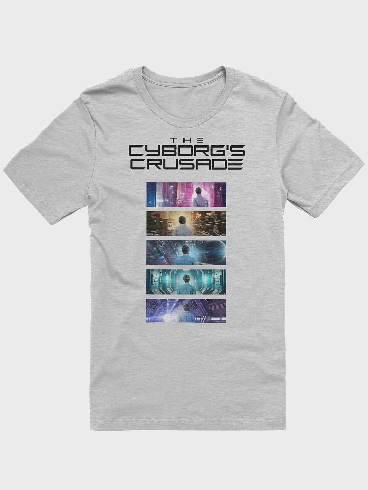 The Cyborg's Crusade Black Logo Bella+Canvas Supersoft T-shirt product image (1)