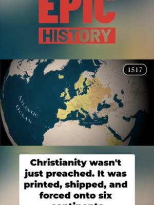 How Christianity spread from Martin Luther to 2.3 billion people worldwide From the Reformation to global empires — the most astonishing religious journey in history. watch the full video at Epic History #History #EpicHistory #Christianity #religion