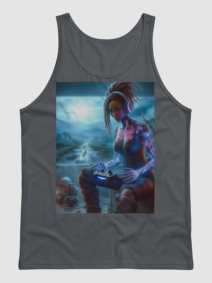 Neon Cybernetic Gamer Tank product image (3)