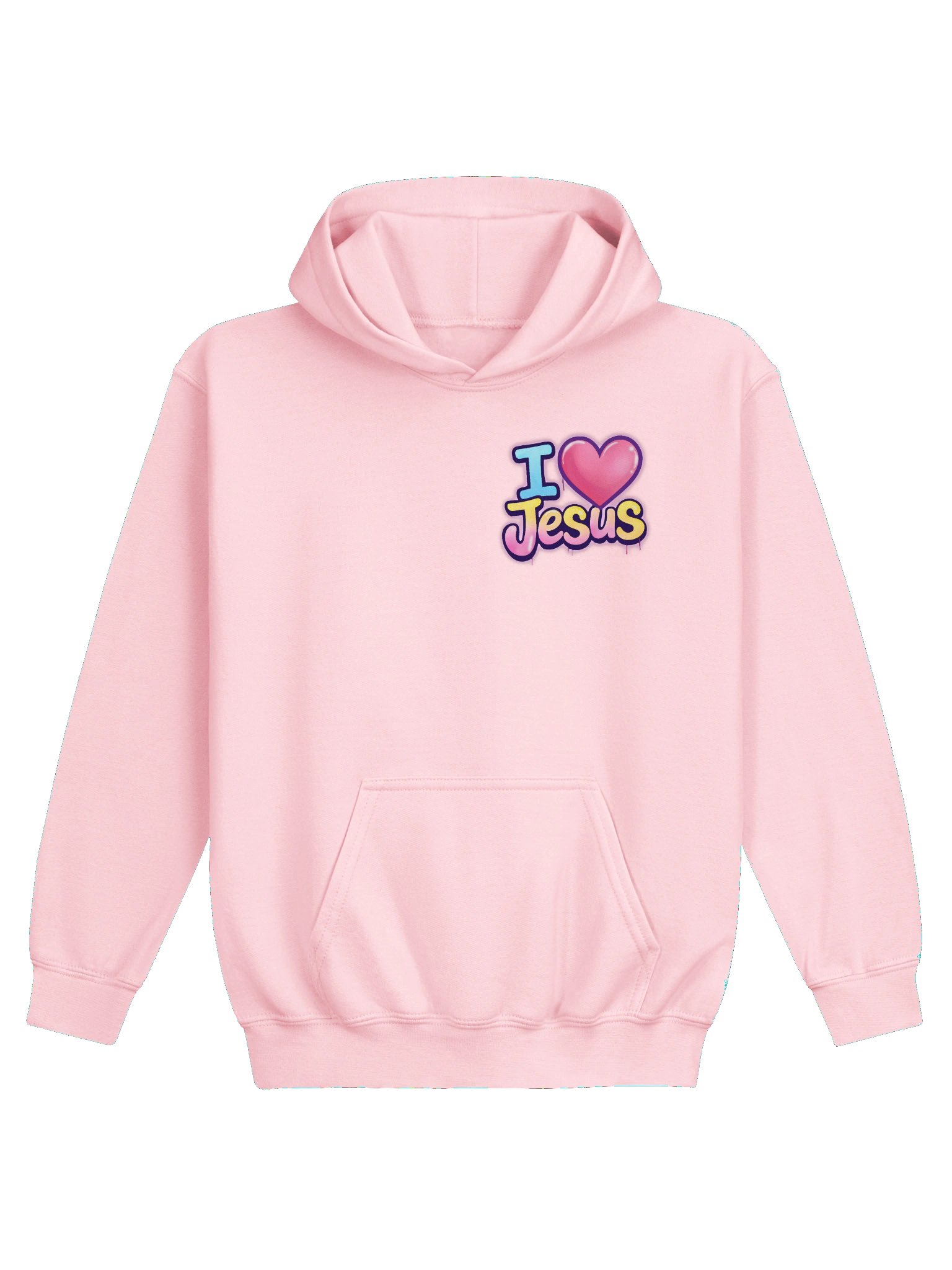 I Love Jesus Girls Hoodie product image (4)