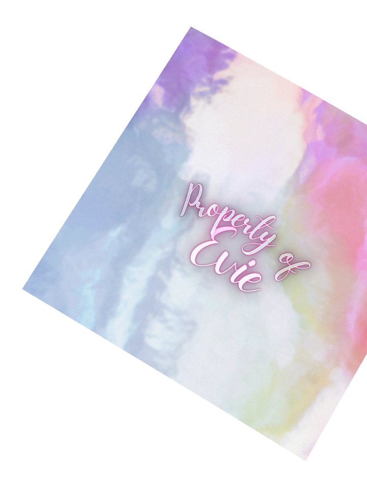"Property of Evie" Holographic Kiss-Cut Sheet product image (2)