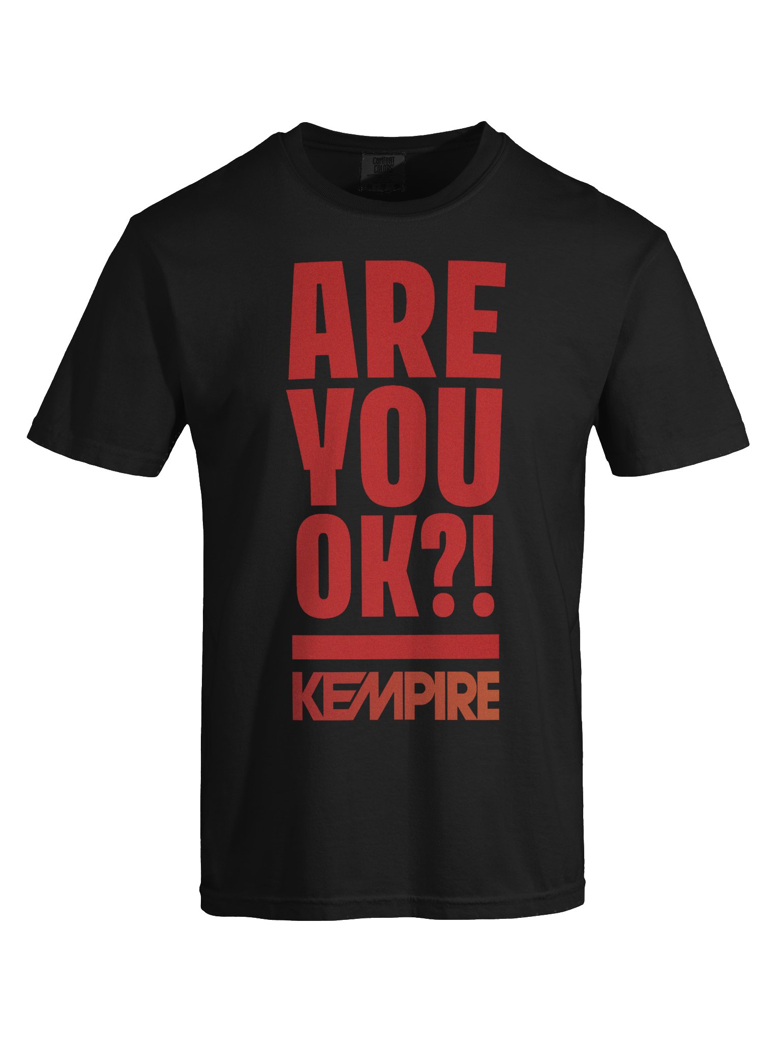 Are You Ok? Tee (Red) product image (41)