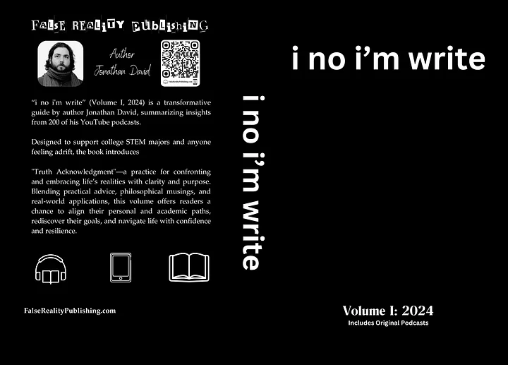 Hardcover "Triple Play" with BONUS "i no i'm write" College Podcast Summarization product image (2)