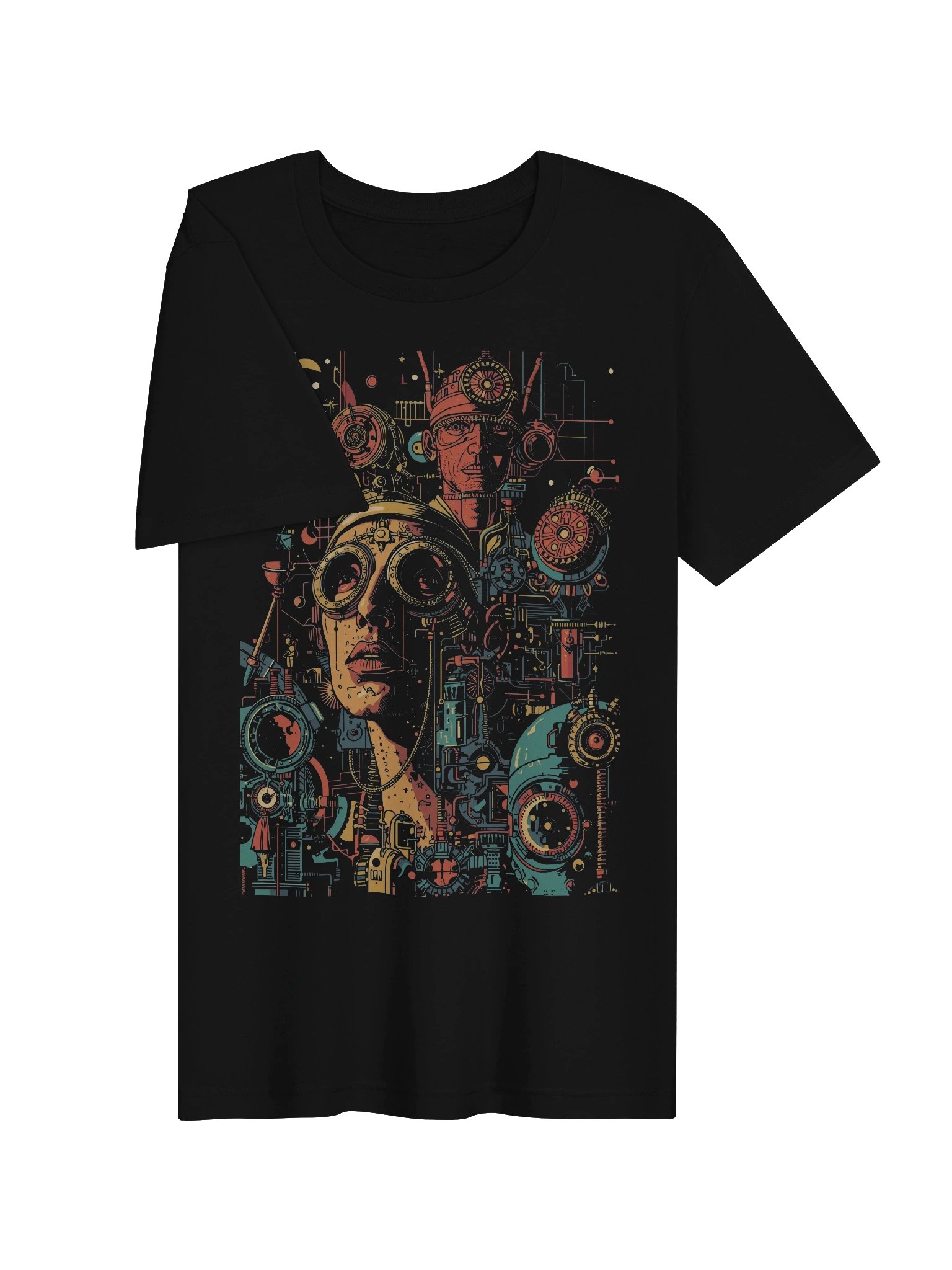 Retro Futuristic Dreams Lightweight T-Shirt product image (6)
