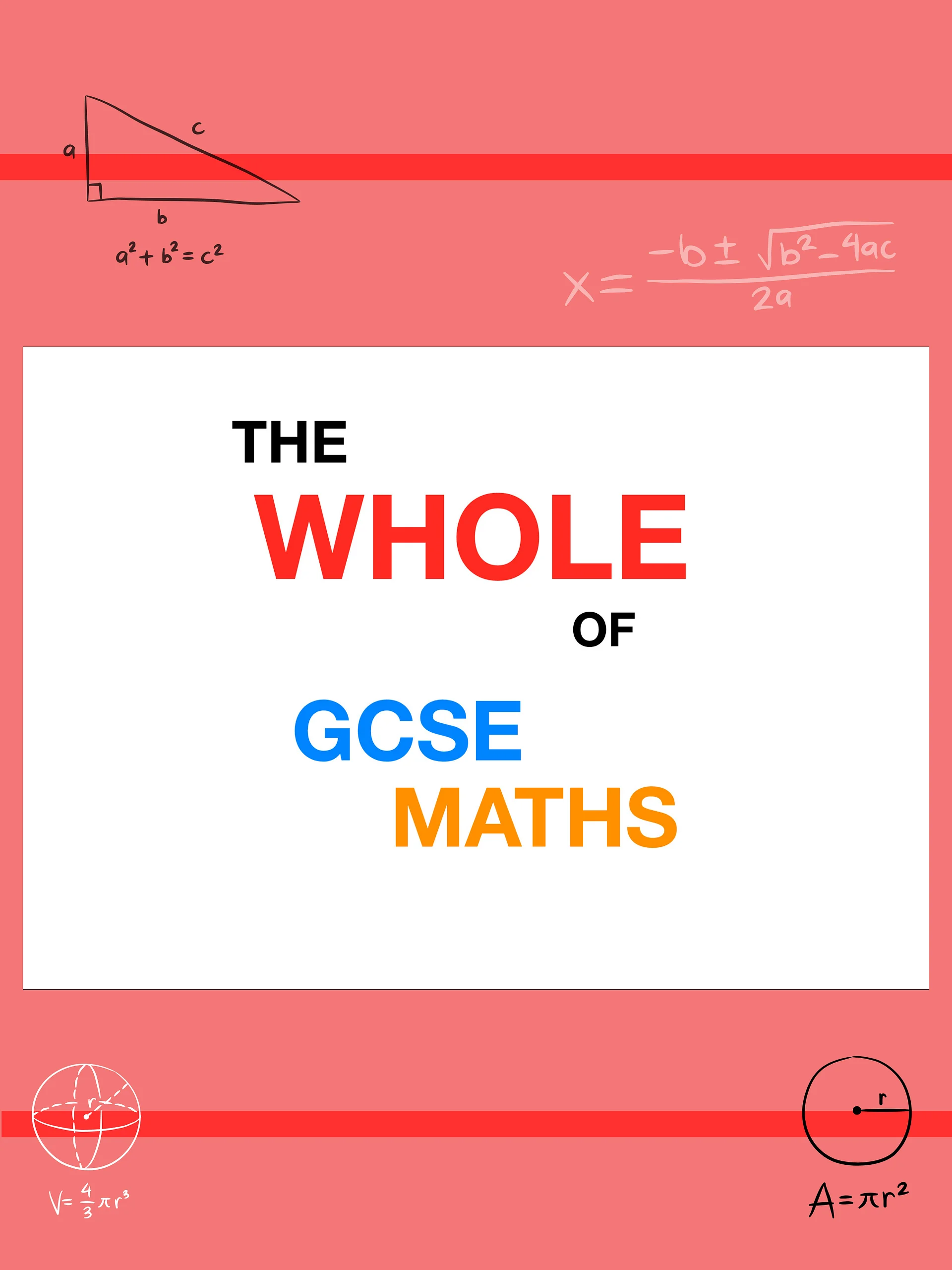 The WHOLE of GCSE Maths (70+ Pages) | Revision Notes Made Easy product image (5)