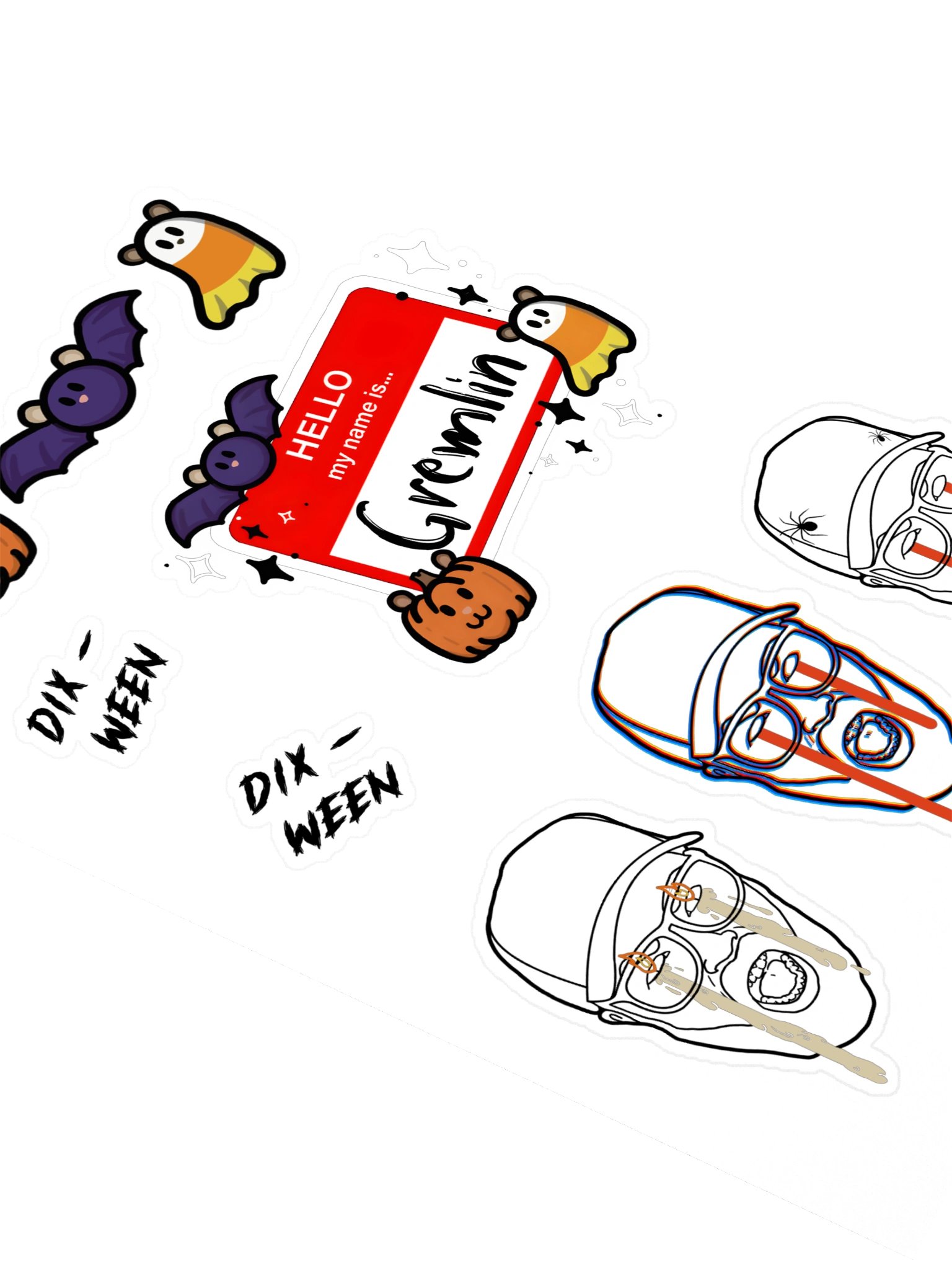 Dix-Ween Sticker Sheet product image (2)
