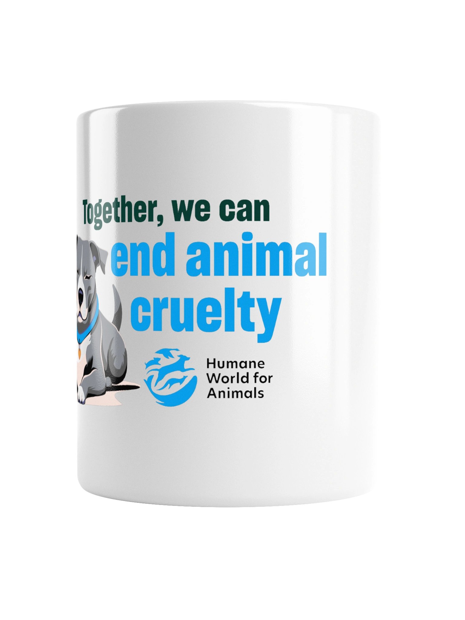 Together, we can end animal cruelty - Mug product image (2)
