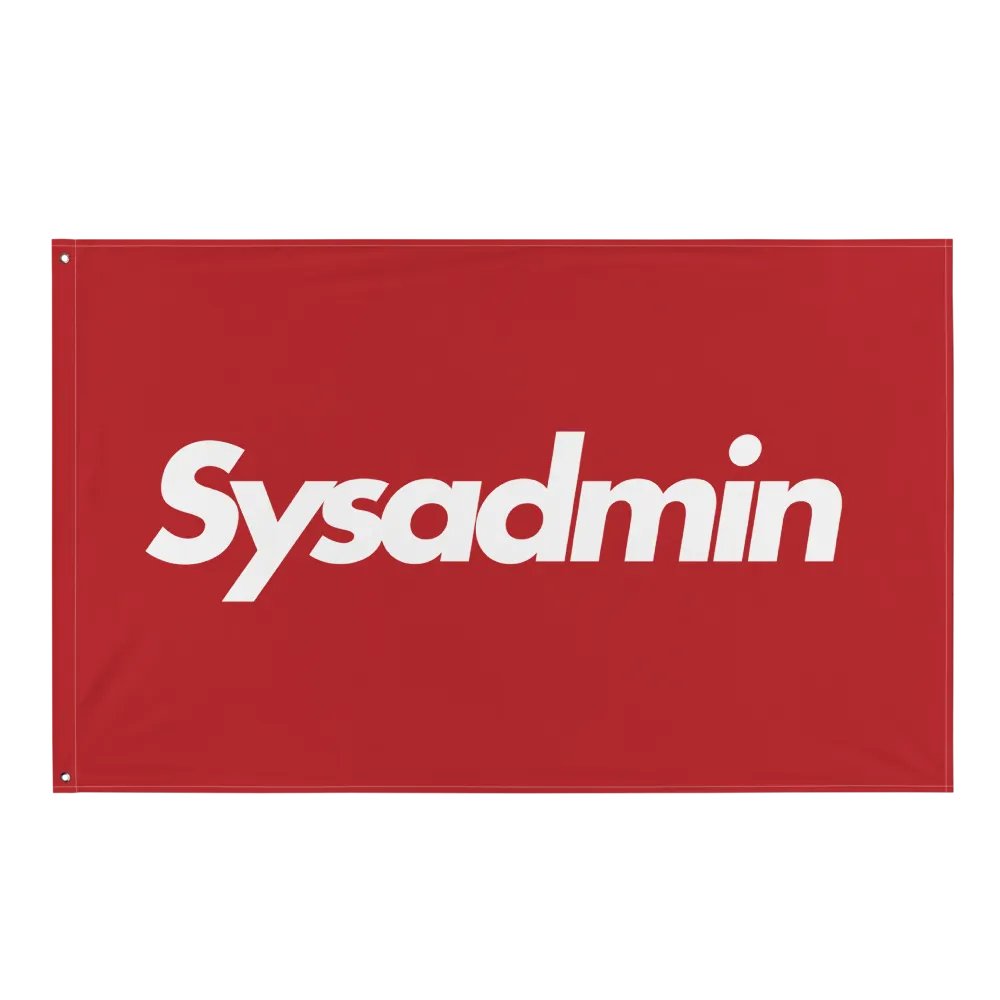 Sysadmin - Classic Flag product image (2)