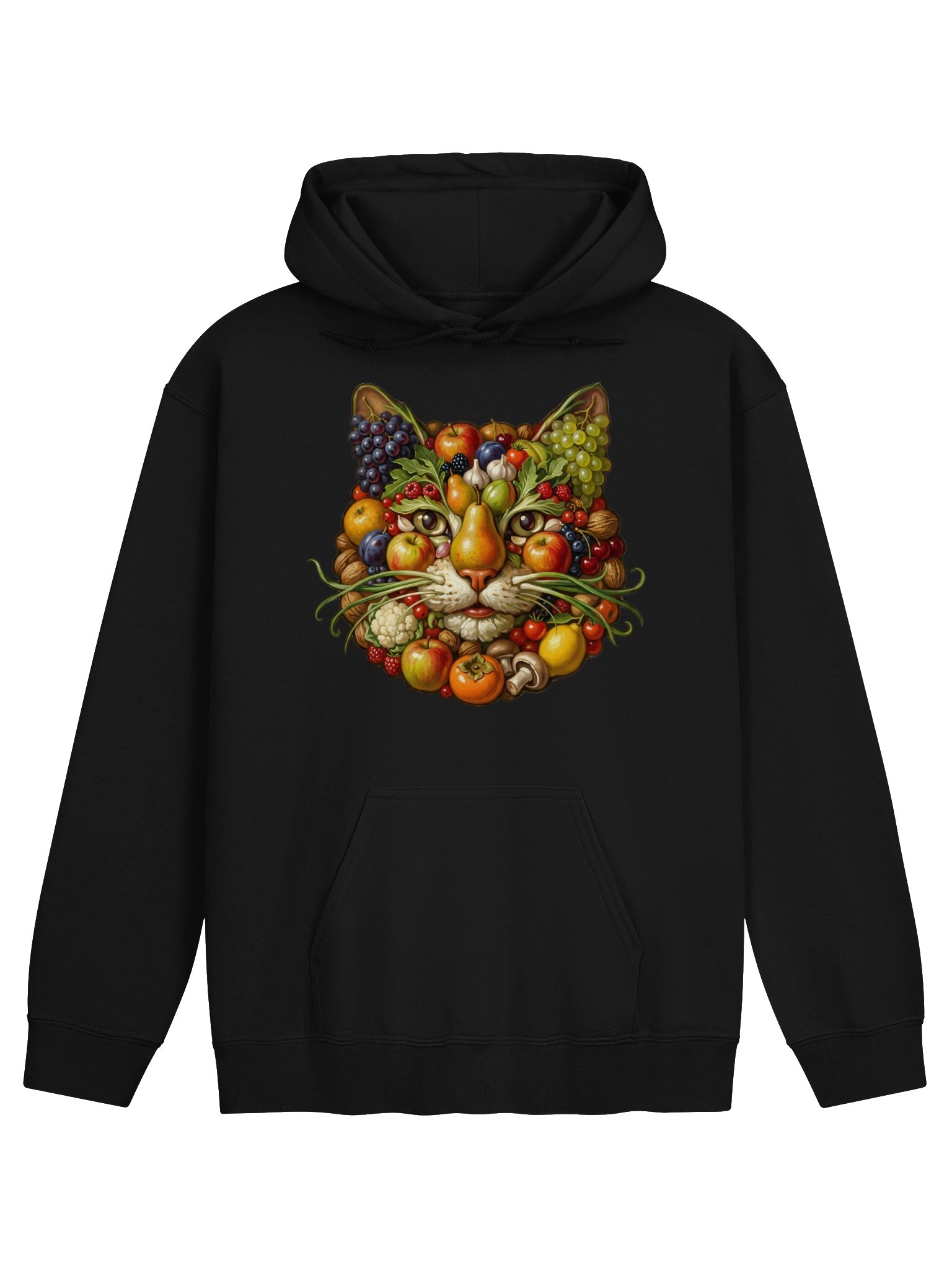 Fruit Portrait Cat Hoodie product image (1)