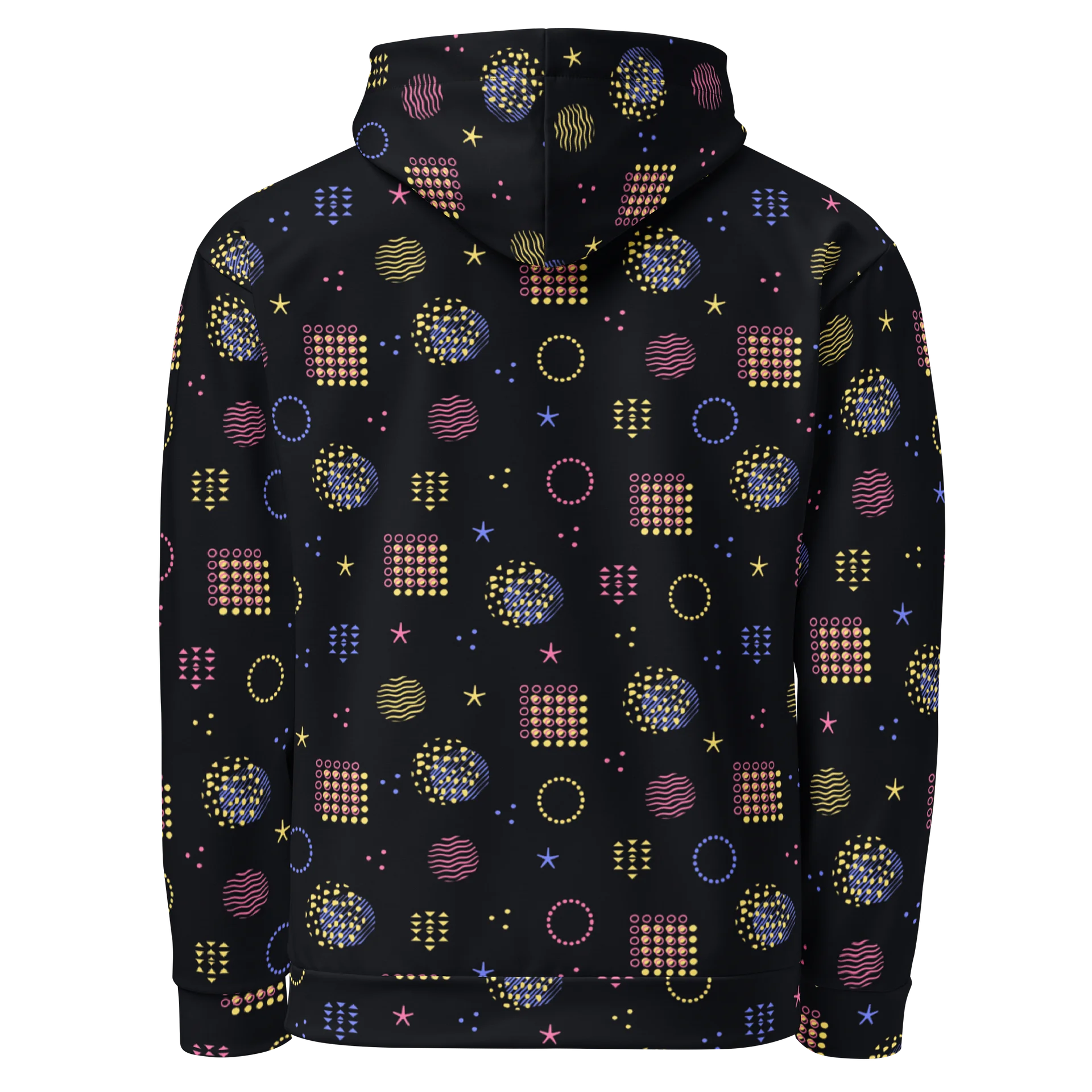 Comfortable Unisex Hoodie with Cosmic Geometry Print product image (3)