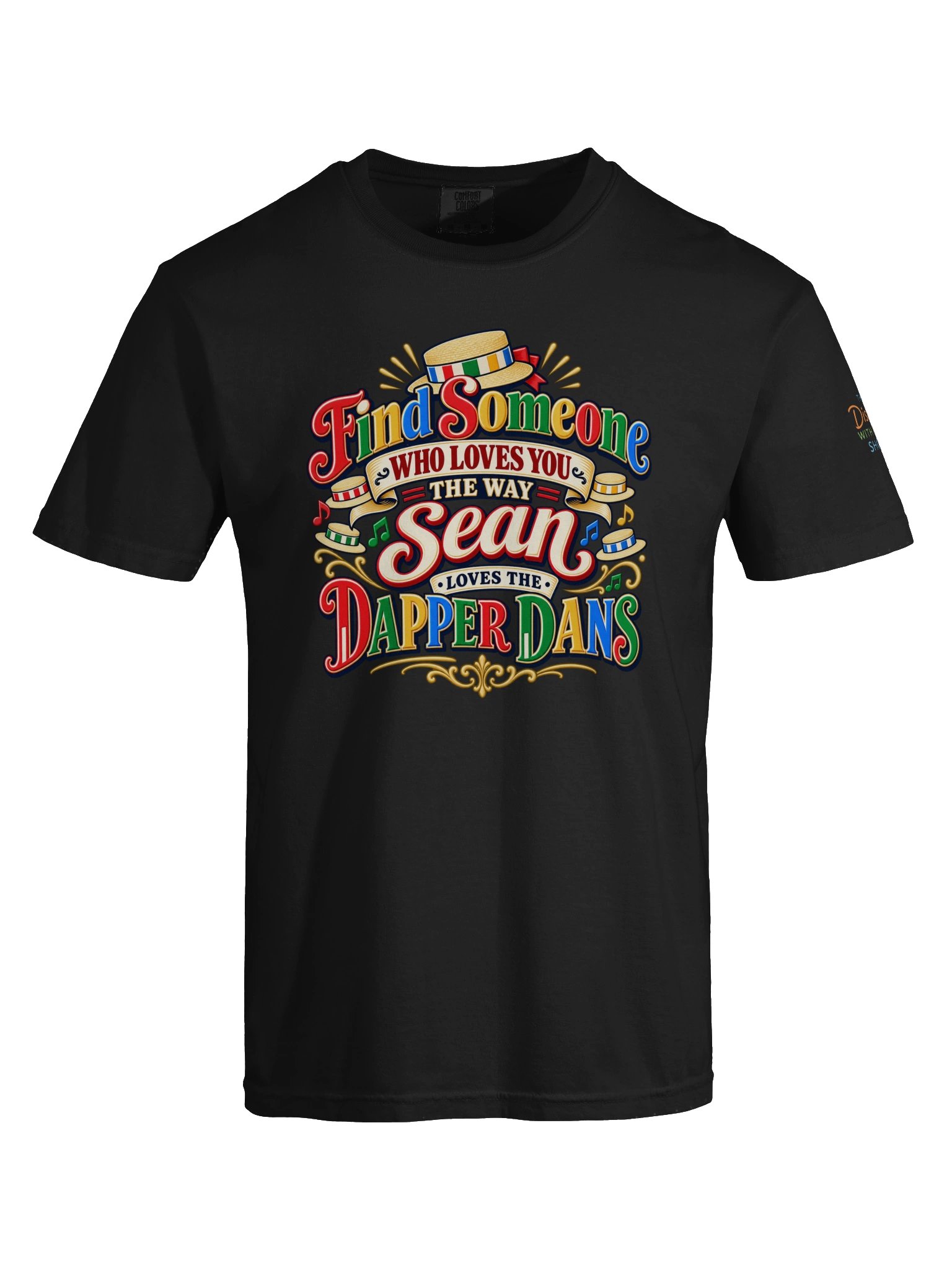 Find Someone Who Loves You the Way Sean Loves the Dapper Dans | Multicolor Relaxed Fit Tee | TDWSS product image (60)