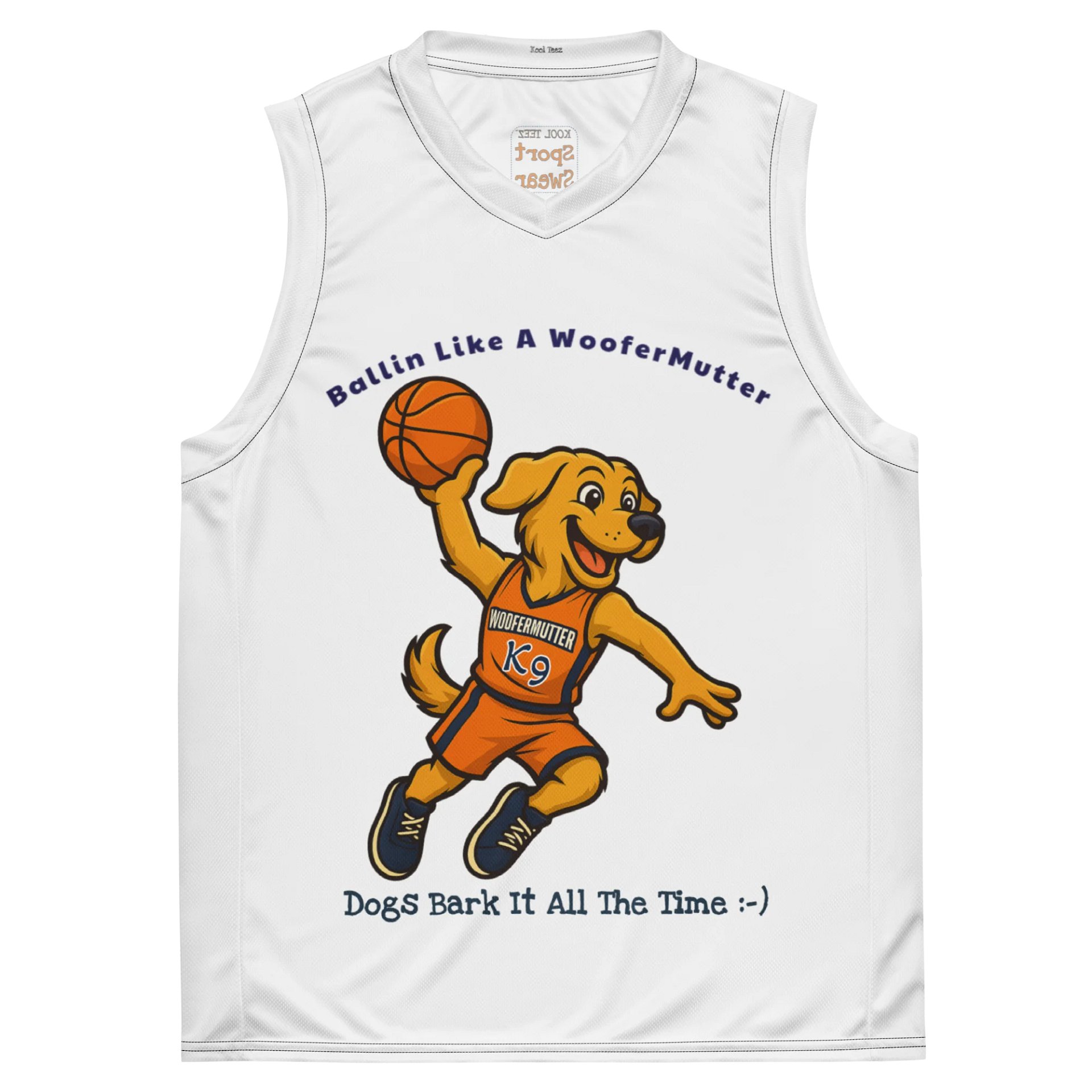 Golden Retriever Unisex Basketball Jersey product image (1)