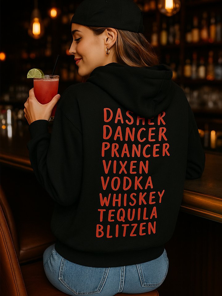 Reindeer Spirits Oversized Hoodie product image (1)