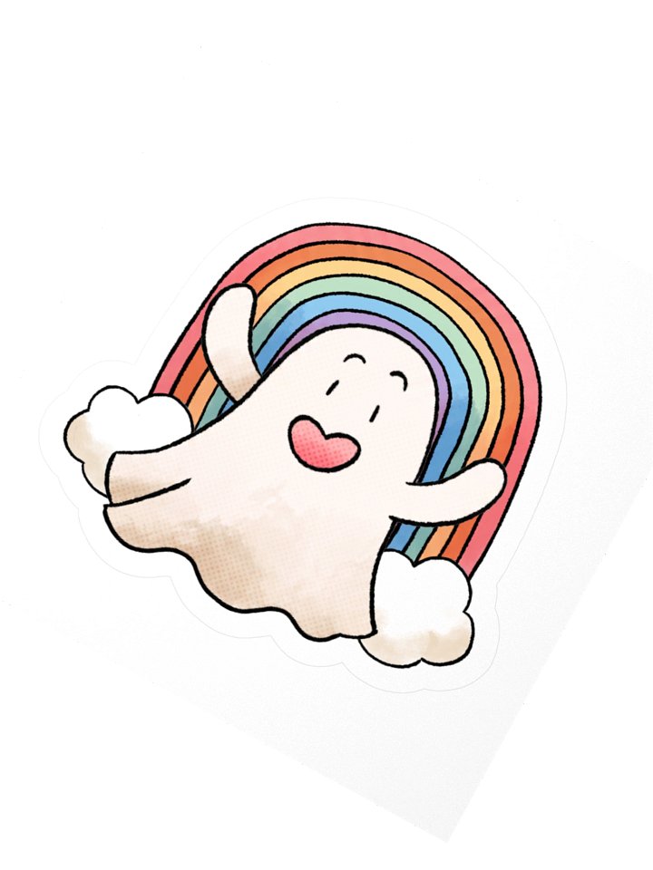 Limited edition Write With Pride sticker product image (2)