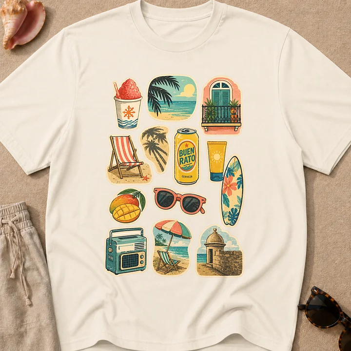 Estampas Tropicales Camiseta Unisex product image (1)