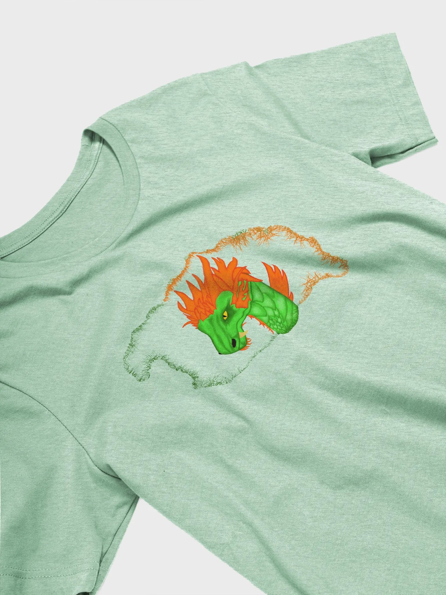 Fierce Dragon Head Graphic Tee product image (3)