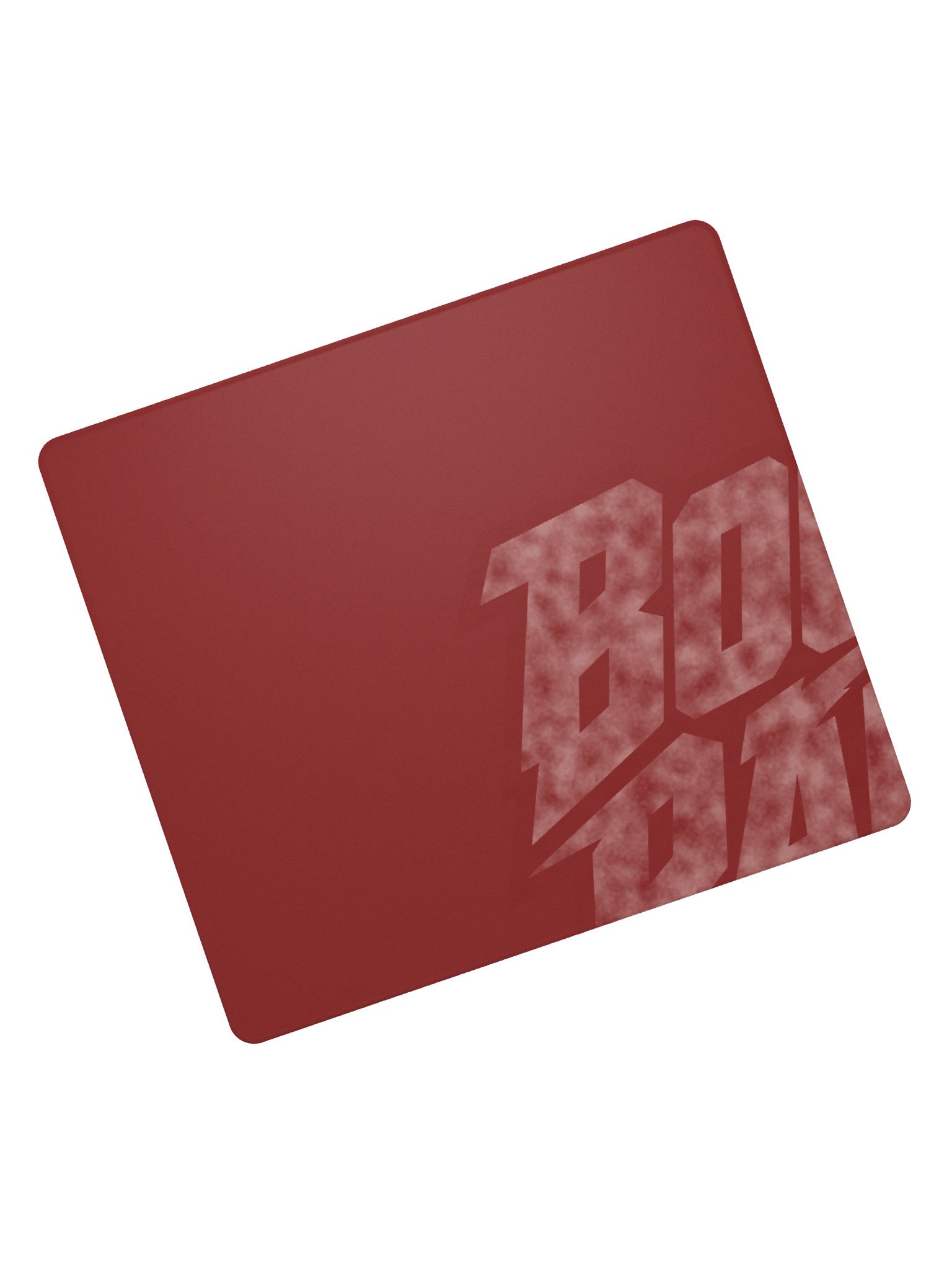 Mousepad Logo Bootpads Desgastado Rojo product image (6)