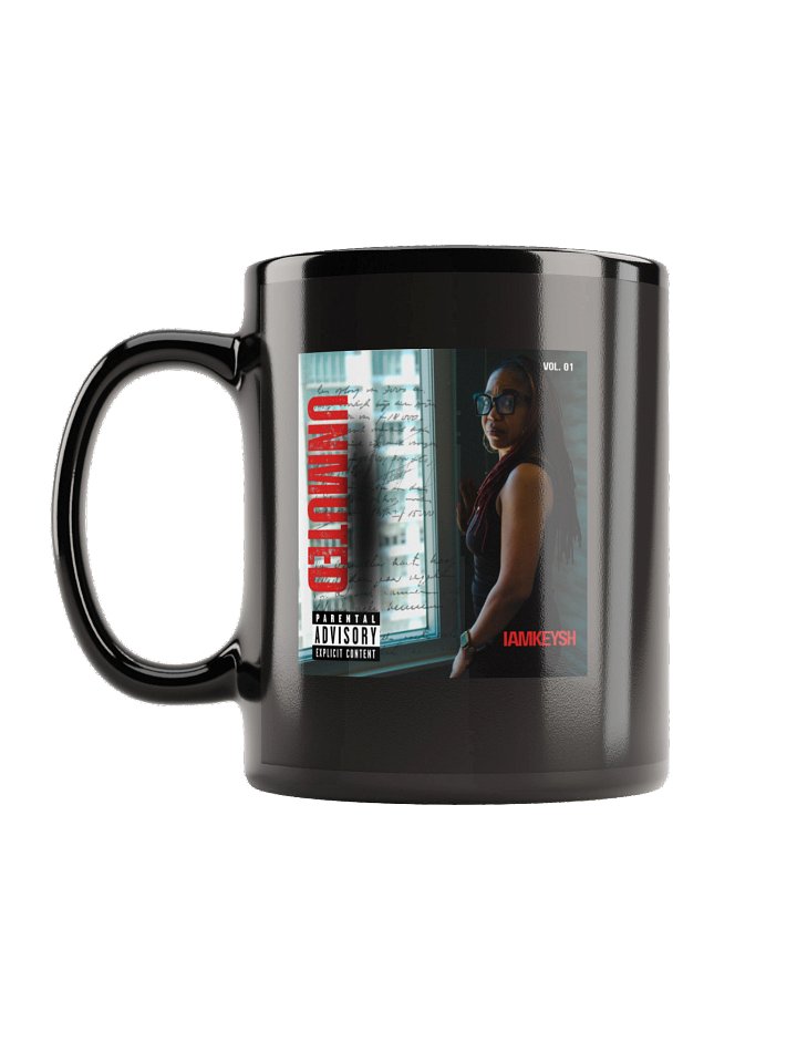UNMUTED Vol. 01 Black Glossy Mug product image (2)