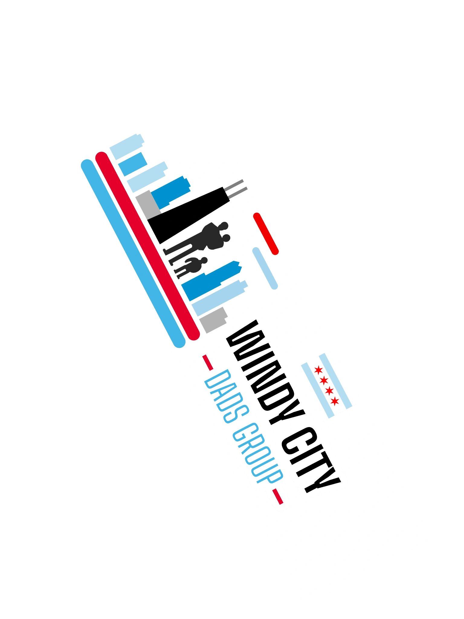 The Windy City Dad’s Group "Commuter Pride" Bumper Sticker product image (2)