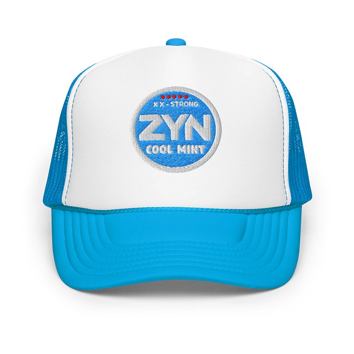 XX-STRONG ZYN COOL MINT Foam Trucker Hat product image (13)
