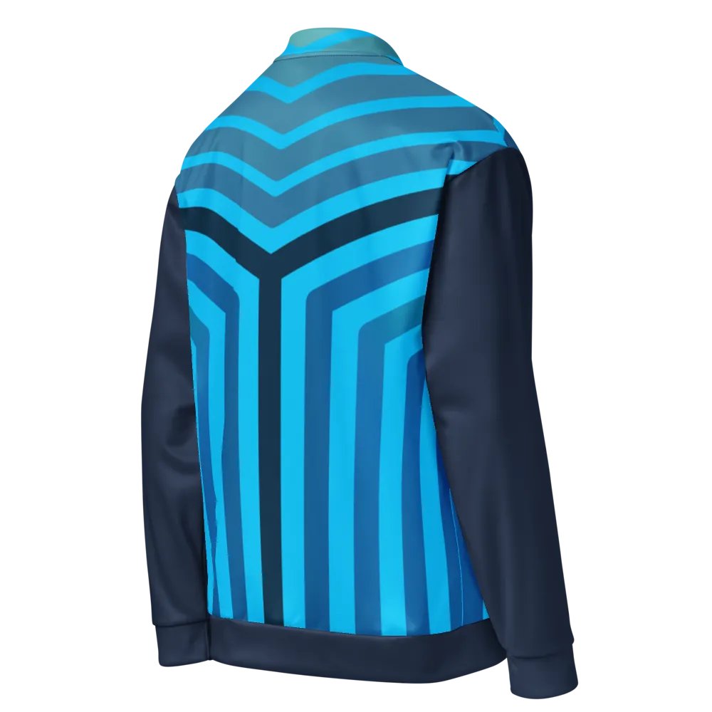 Tidal Stripes Men's Bomber Jacket product image (4)