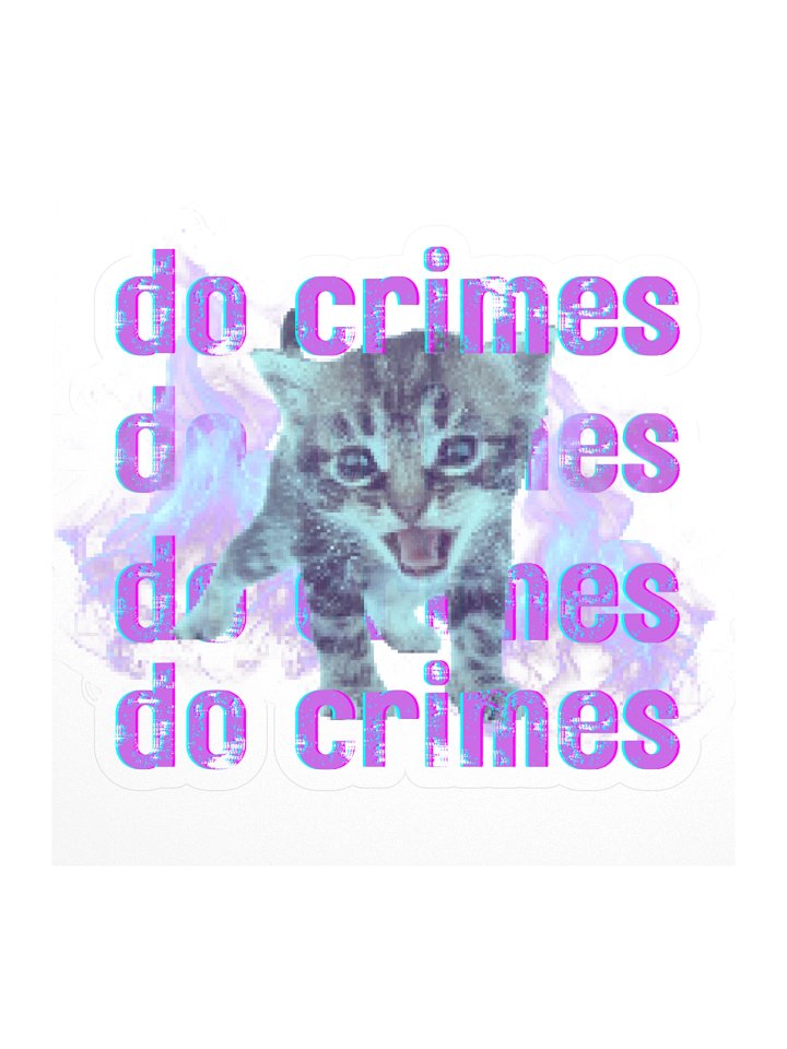 Do crimes sticker product image (1)