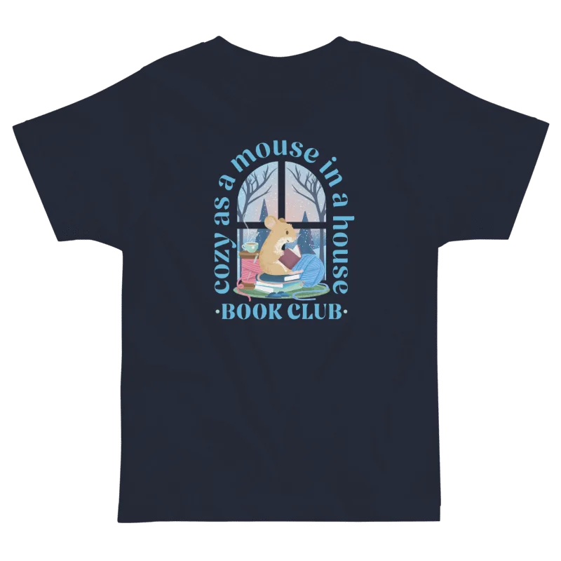 Cozy Mouse Book Club Toddler T-Shirt product image (10)