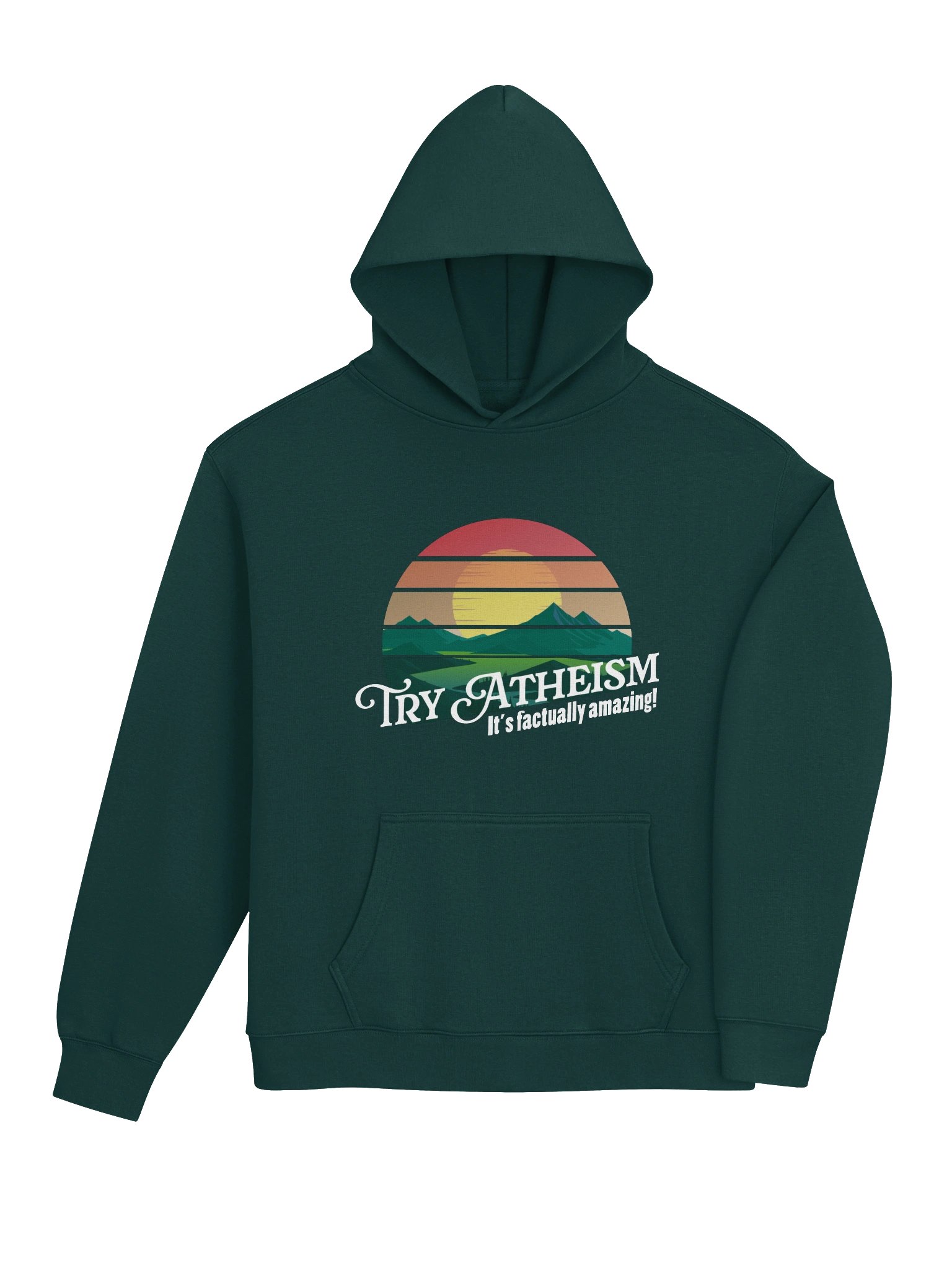 Try Atheism hoodie product image (7)