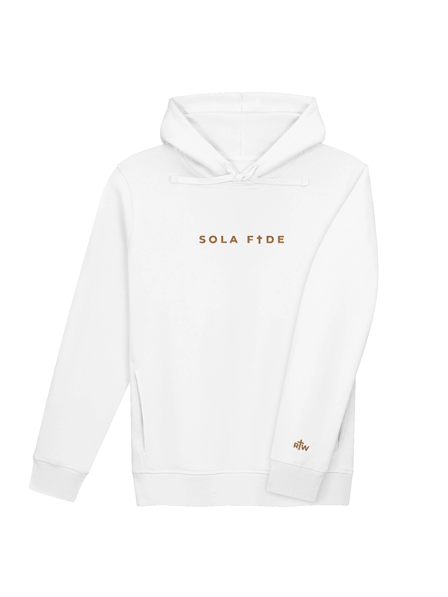 SOLA FIDE ORGANIC-BLEND SIDE-POCKET UNISEX HOODIE product image (1)