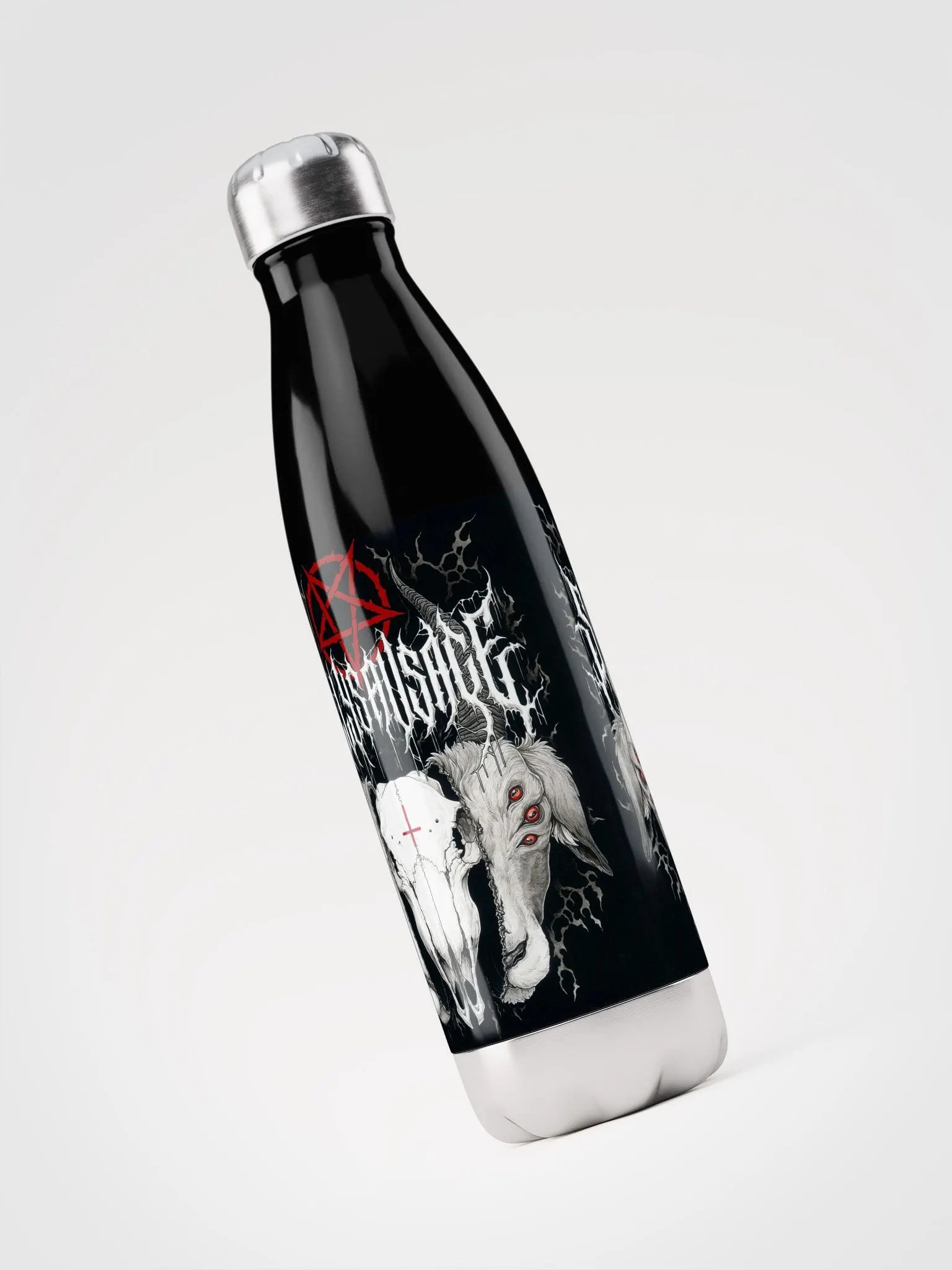 Sillysau5age Demonic Goat Stainless Steel Bottle product image (1)
