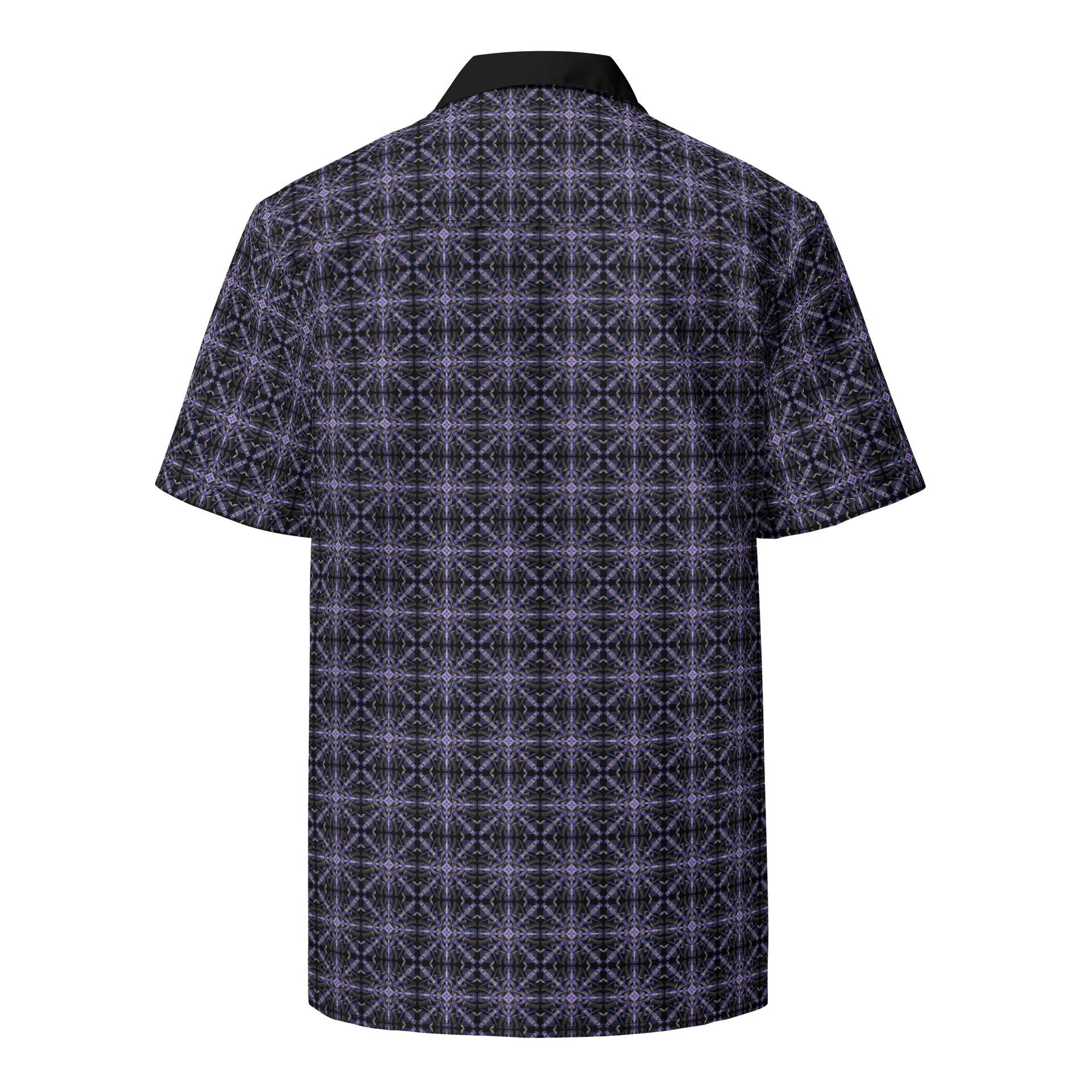 Purple Pandemonium Unisex Button Up Shirt (Black) product image (4)