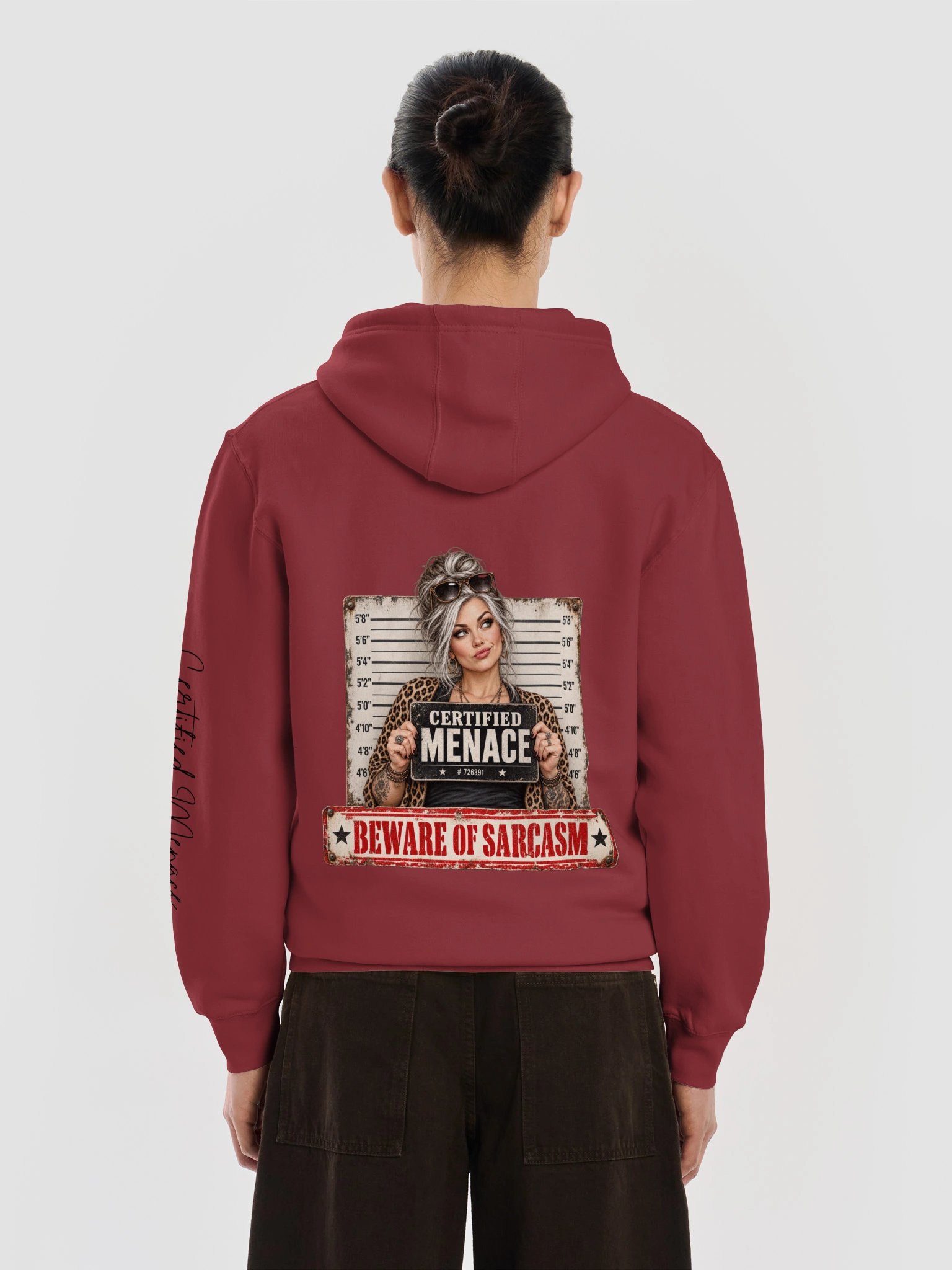 Certified Menace Full-Zip Hoodie product image (4)
