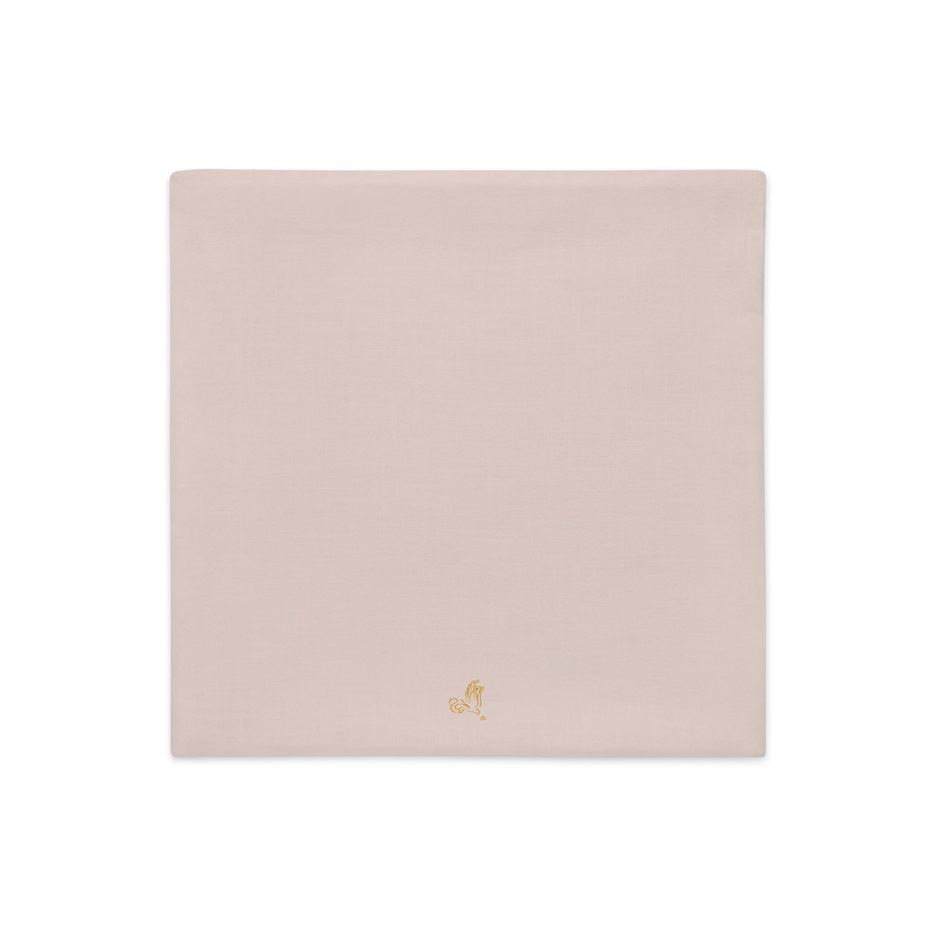 Rosebud Accent Pillowcase – 18x18" (Blush) \| By Grace Capsule product image (2)