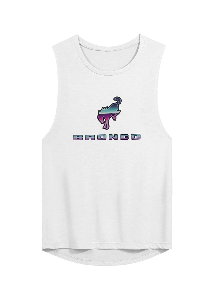 2026 Bronco Beach Bash OBX / Destination Bigfoot Bronco Collab | Bella + Canvas Flowy Muscle Tank Top (Multi Color Options) product image (2)