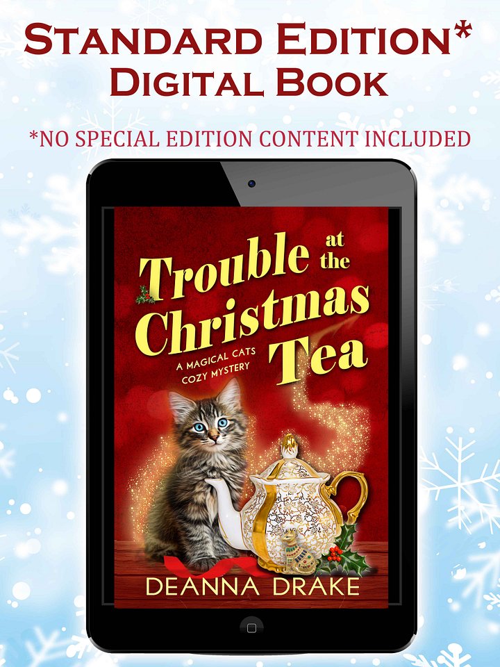 STANDARD EDITION Trouble at the Christmas Tea (A Magical Cats Cozy Mystery Novella) product image (1)