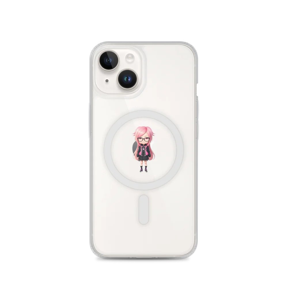 (PINK CHIBI) K Clear Case for iPhone product image (1)
