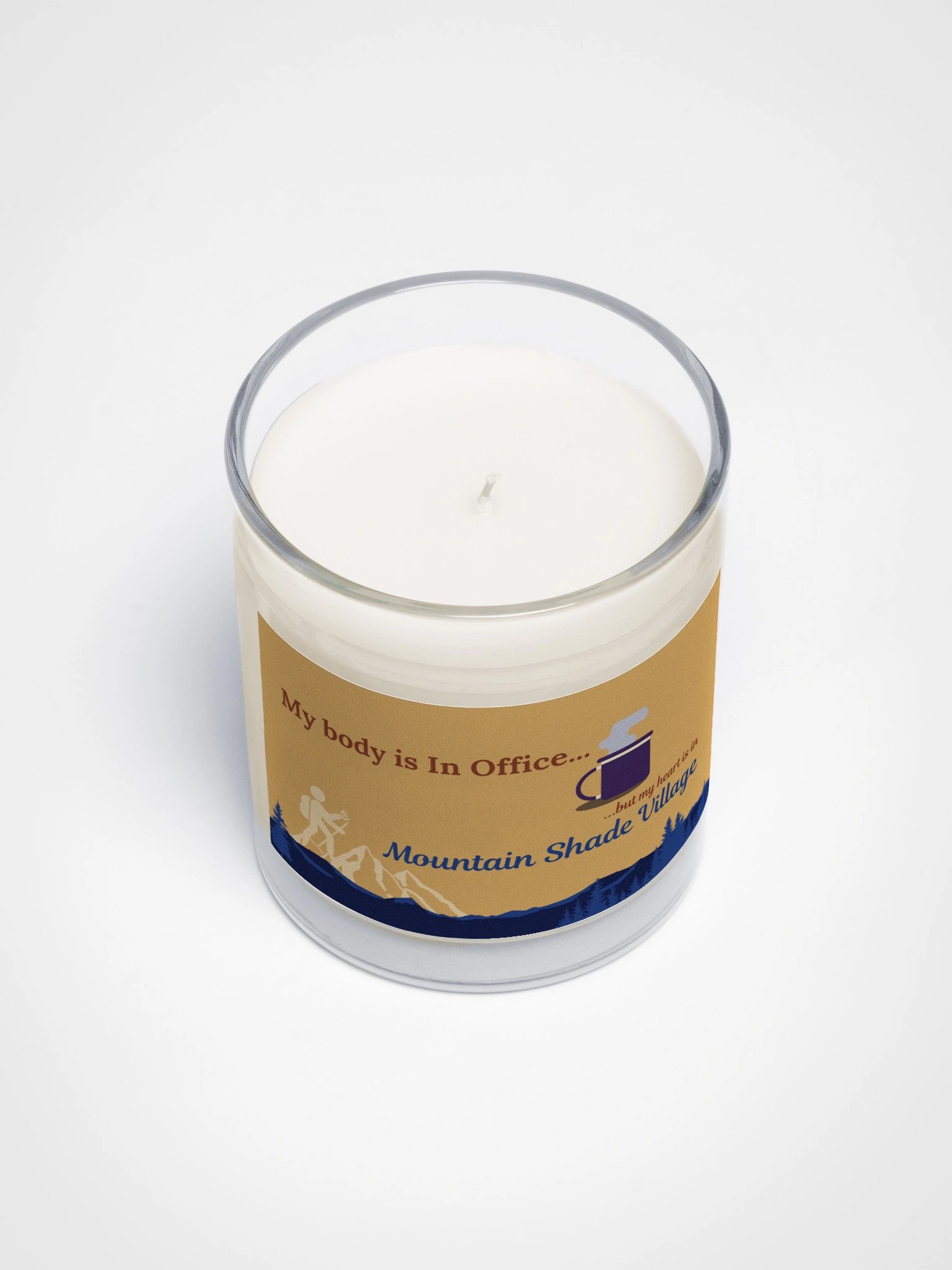 My Body is In Office Soy Wax Candle product image (3)