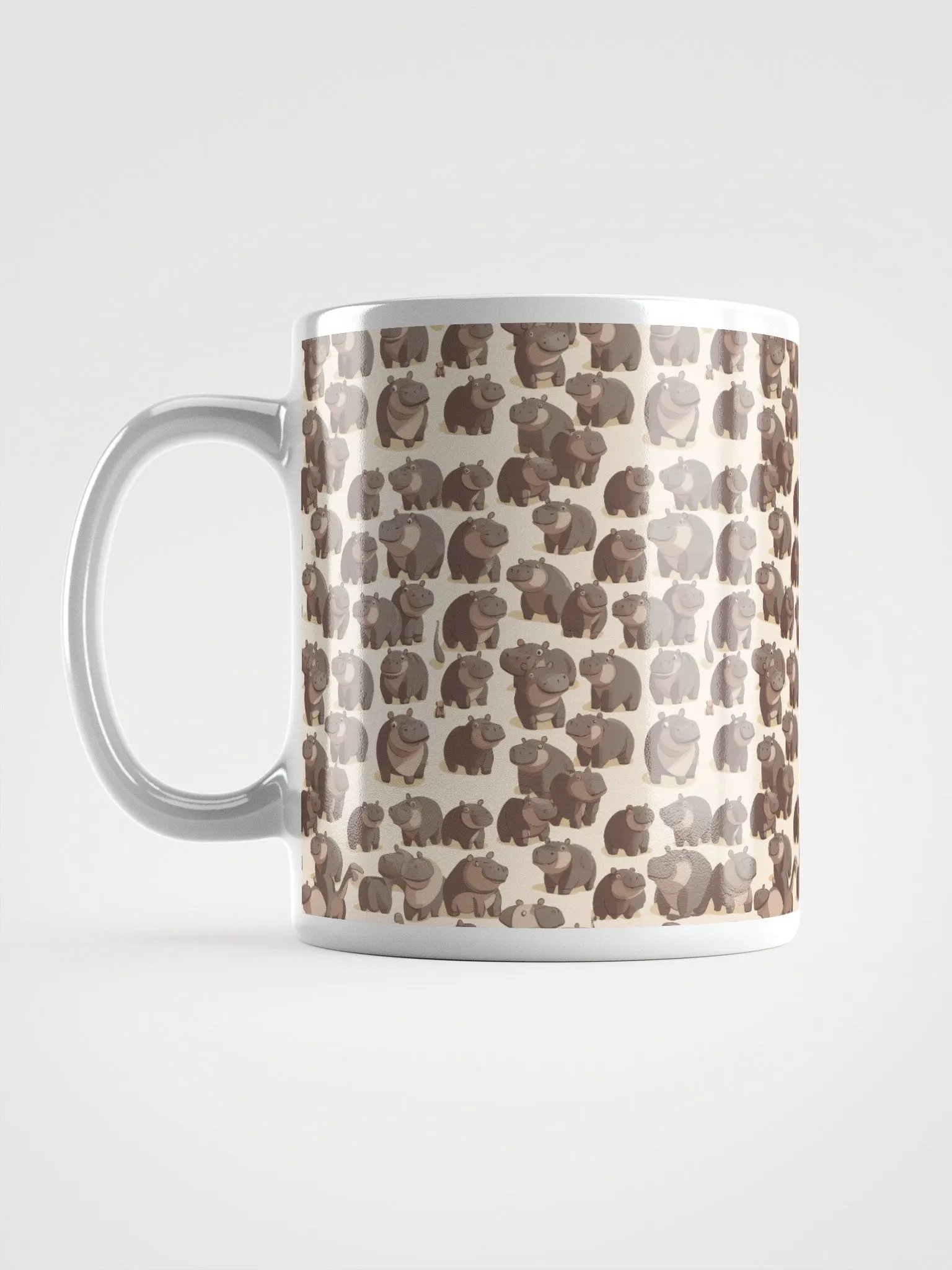 Happy Hippo Pattern Mug product image (18)