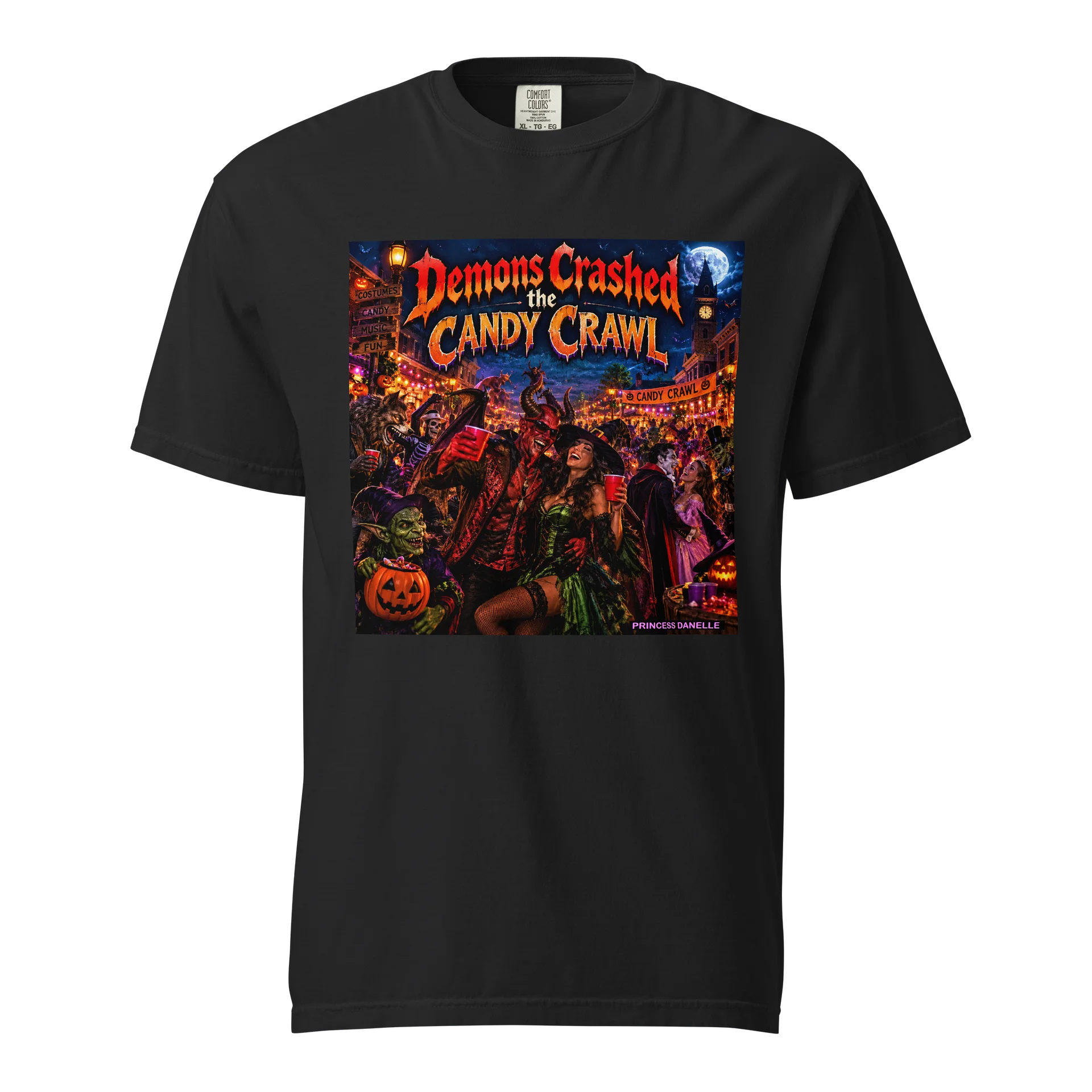 Demons Crashed the Candy Crawl Tee product image (1)