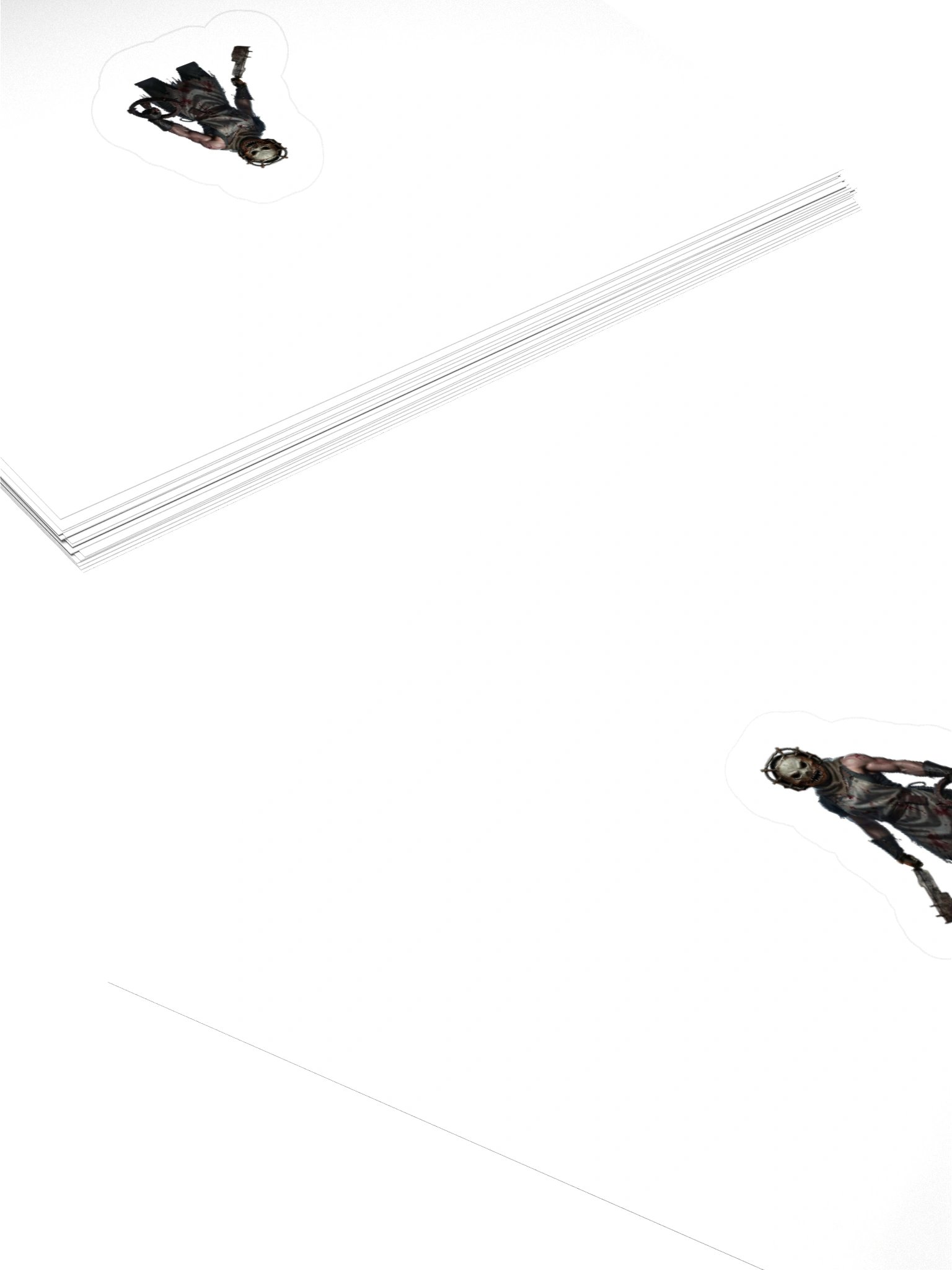 trapper girl sticker product image (4)