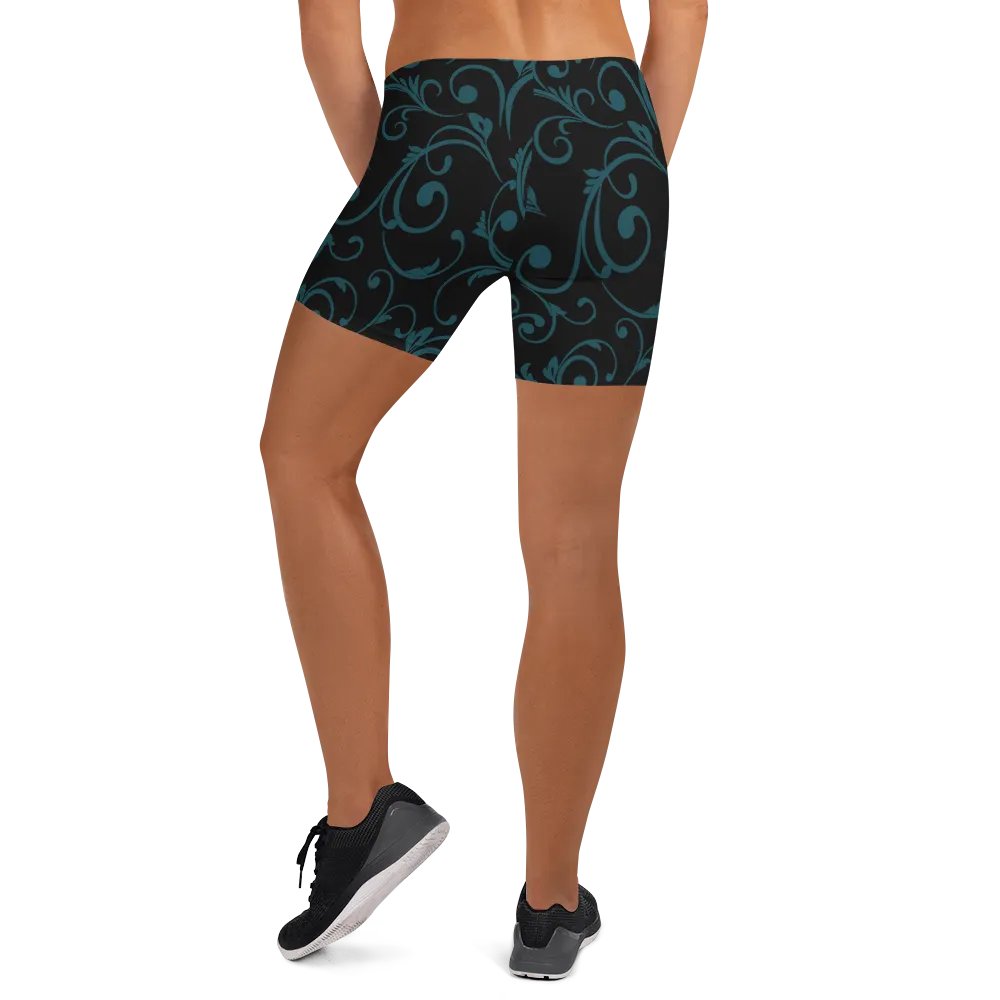 Dark Teal Activewear Shorts product image (8)
