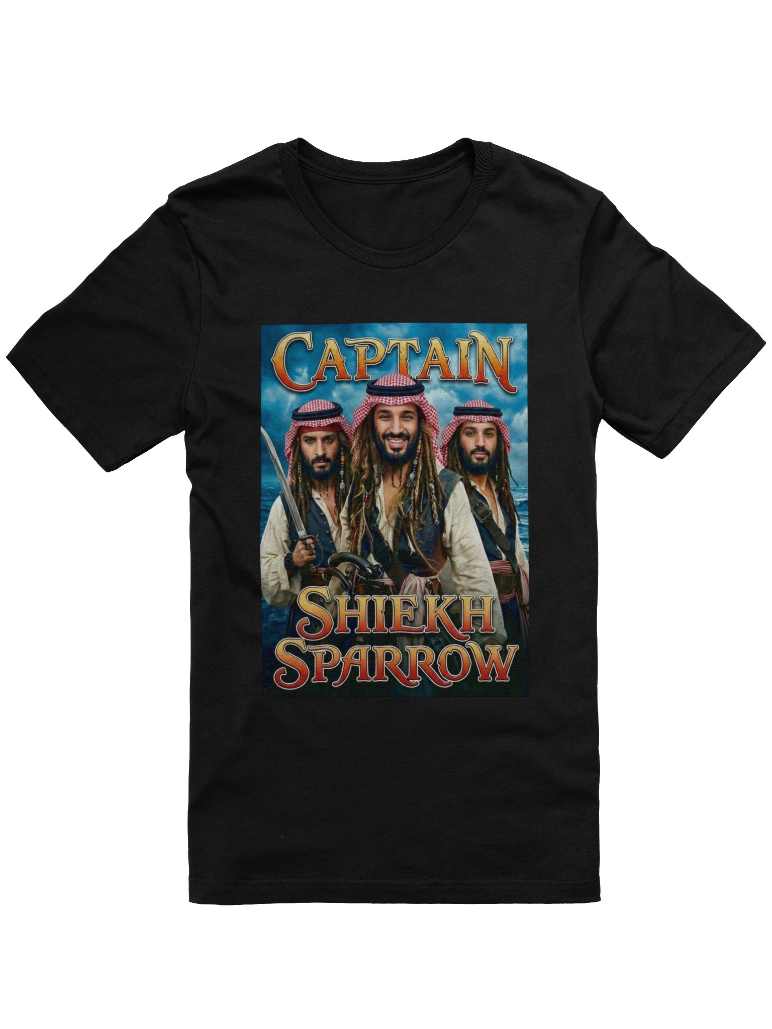 Captain Sheikh Sparrow tshirt product image (97)