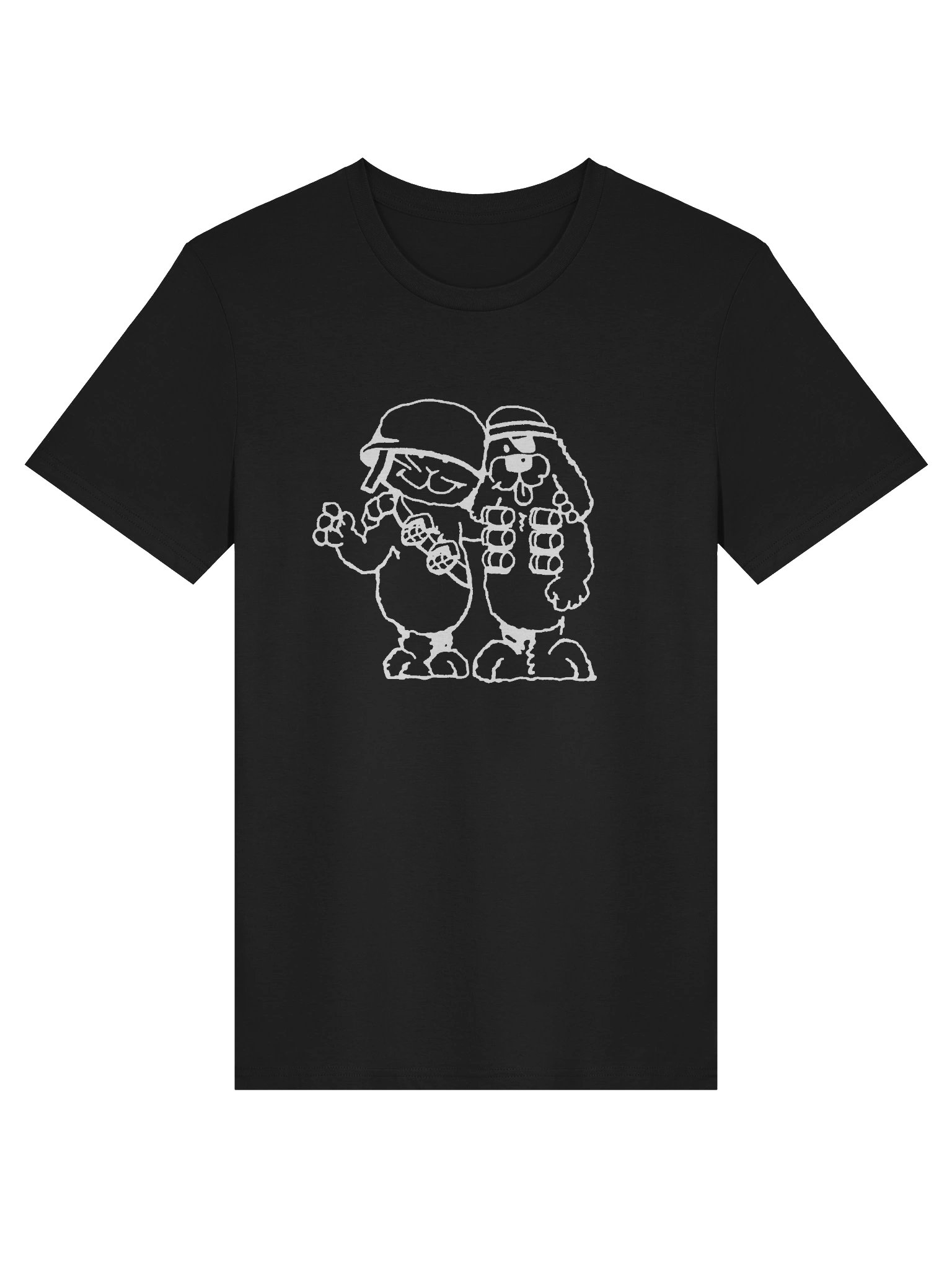 TF2 Friends Burger Shirt Alt (No Text) product image (1)