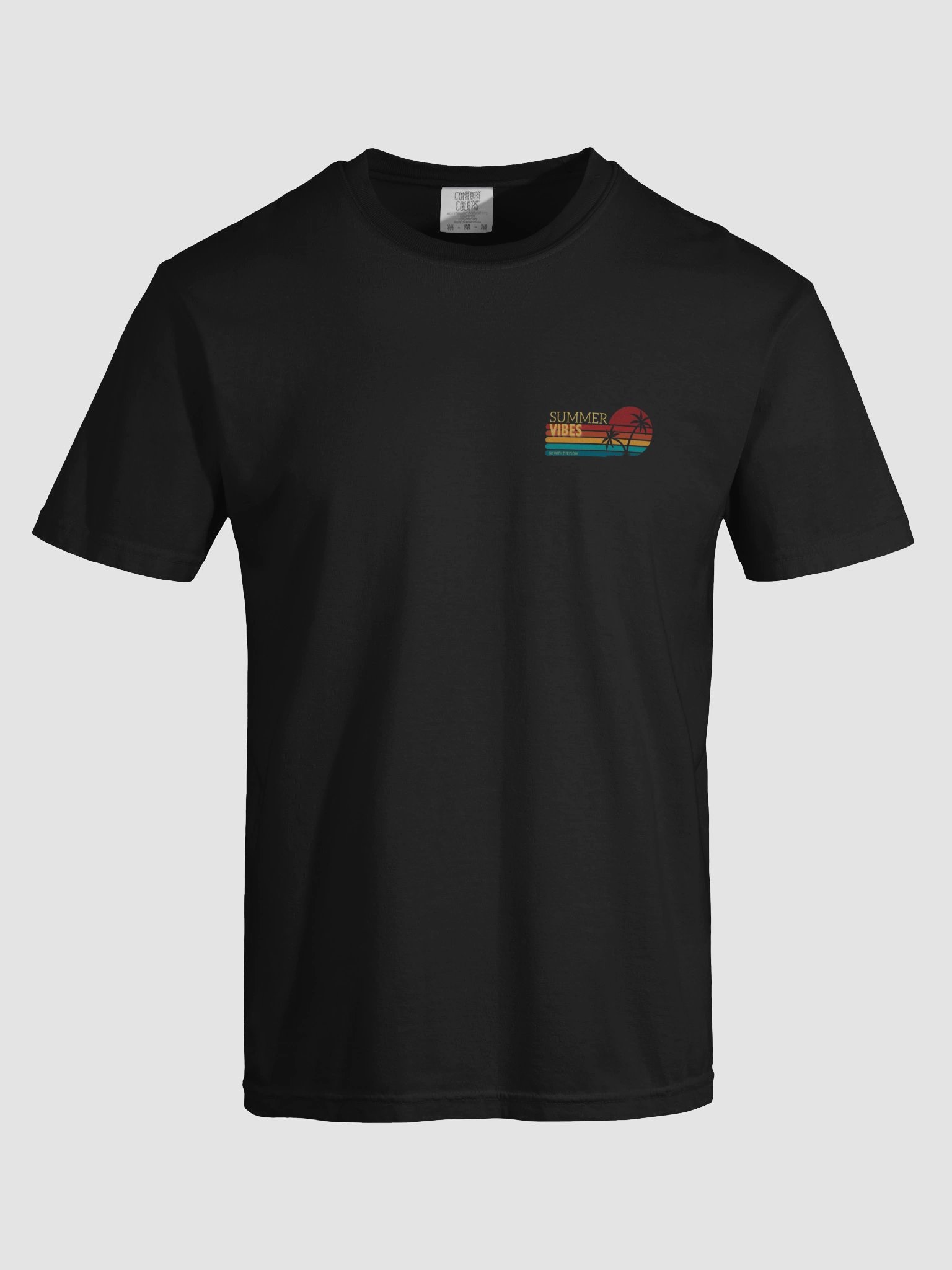 Tropical Summer Vibes Pocket Tee product image (5)