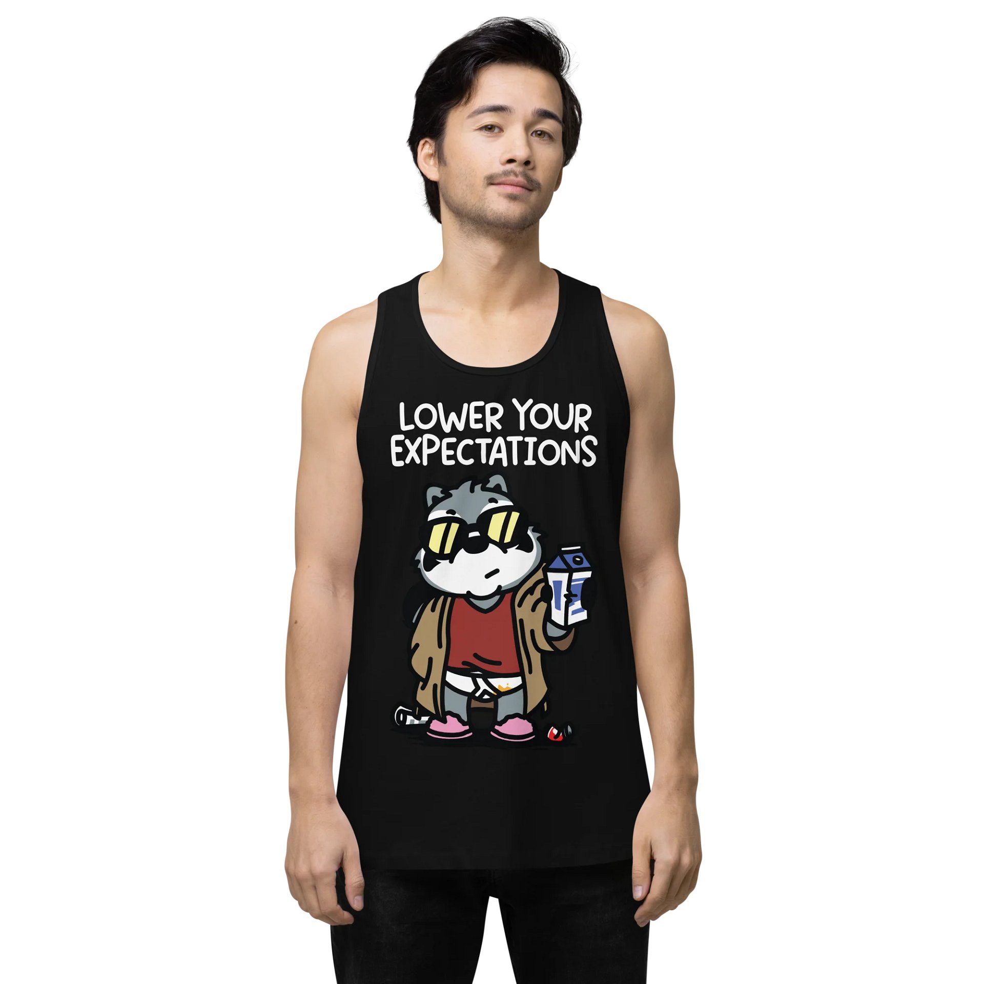 Lower Your Expectations Men's Tank Top product image (1)