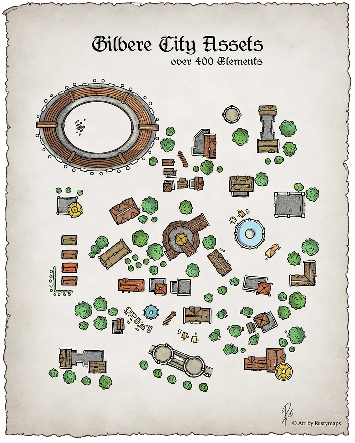 Gilbere City Assets Pack product image (1)