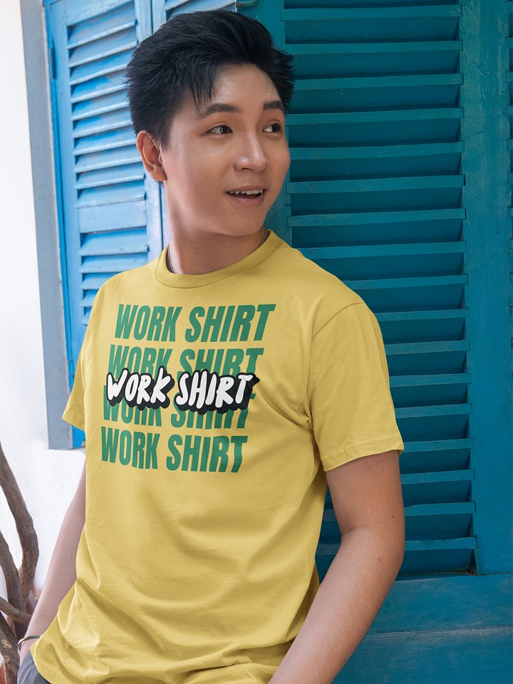 WORK SHIRT supersoft t-shirt product image (97)