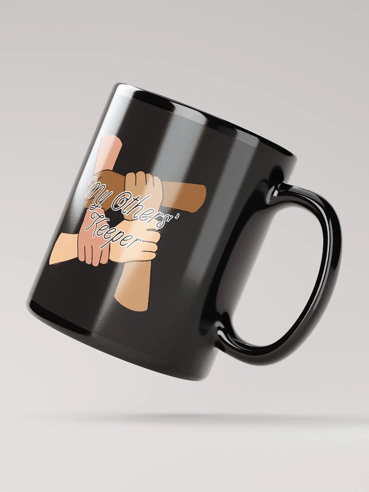 My Others' Keeper Black Mug product image (3)
