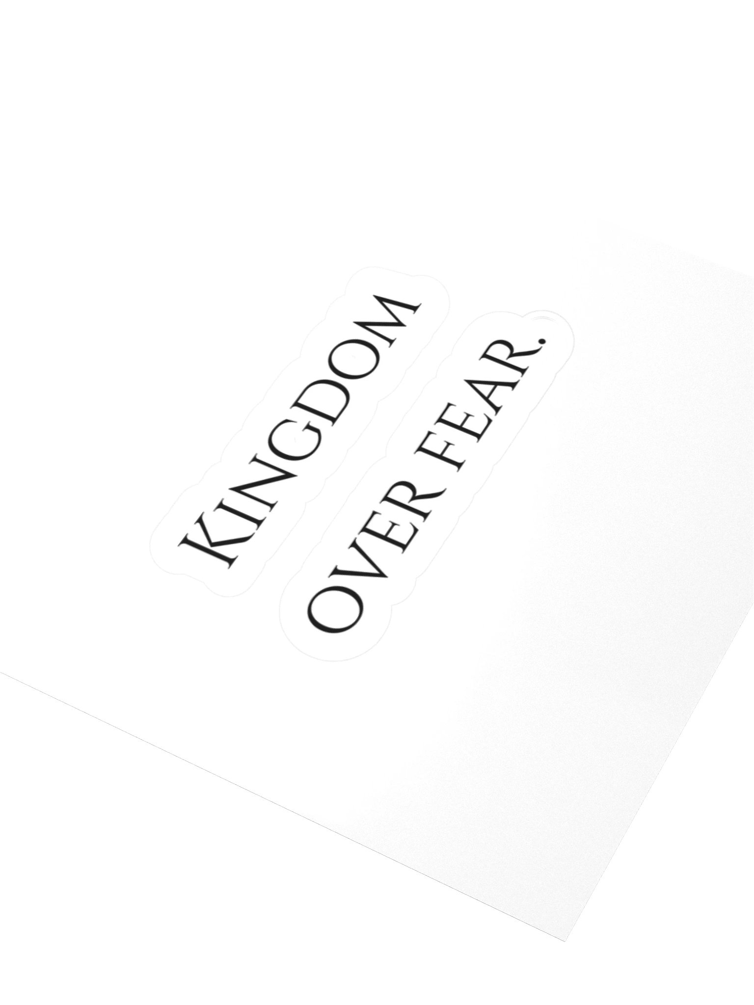 Kingdom over fear. product image (3)