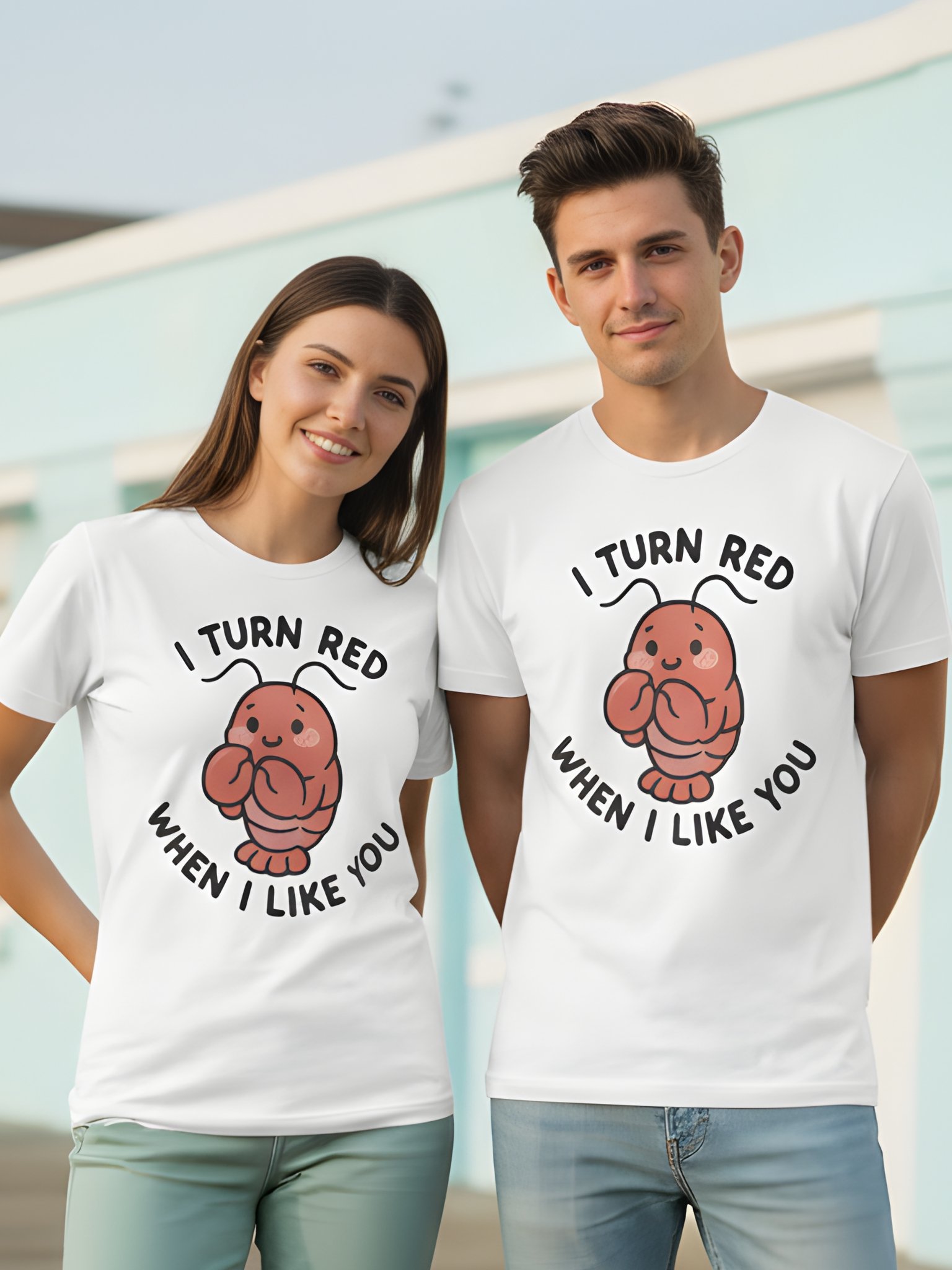 Raw Emotion – Blushing Lobster Crush Tee product image (1)